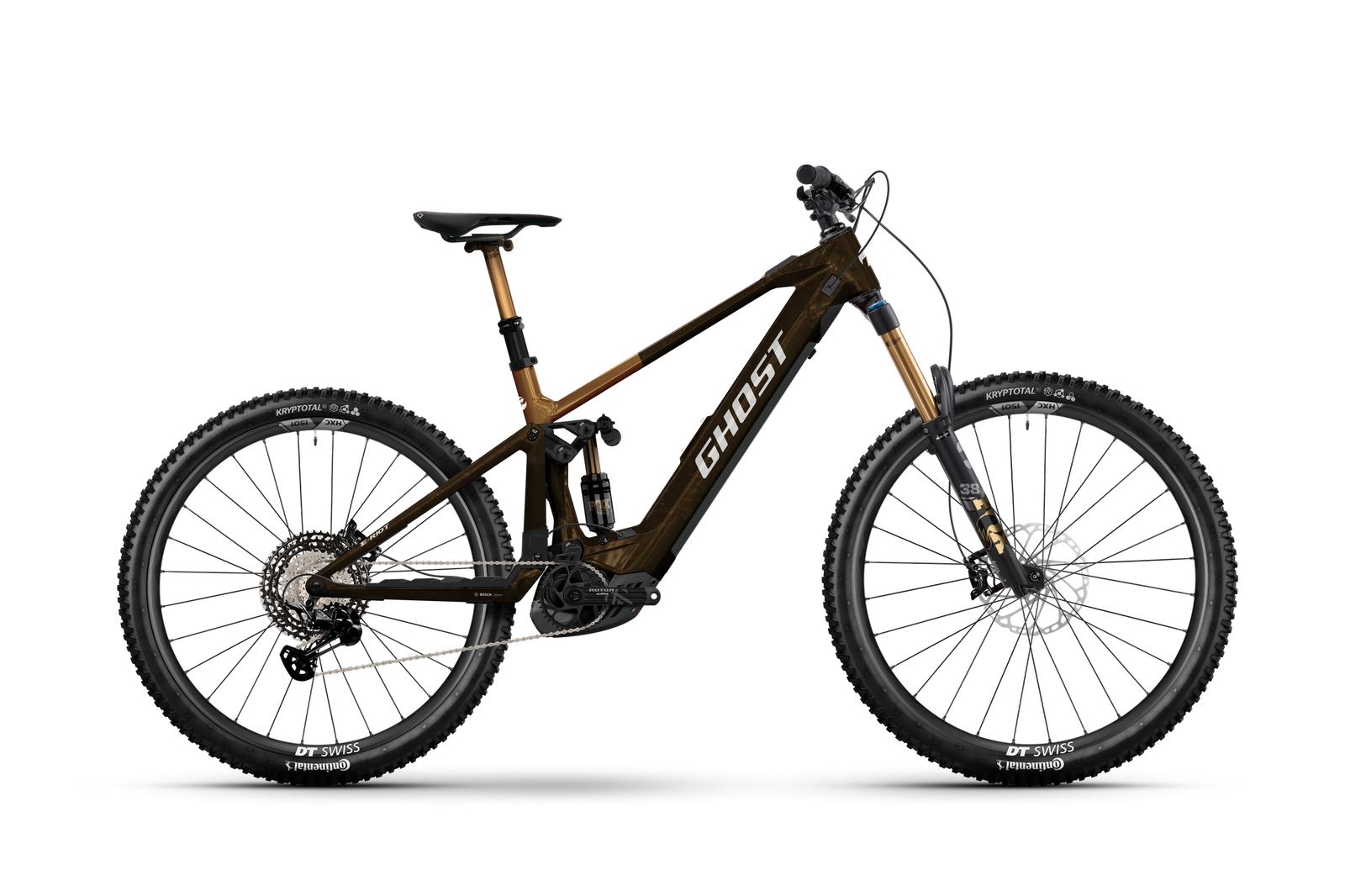Ghost E-Riot LTD e-MTB, side view