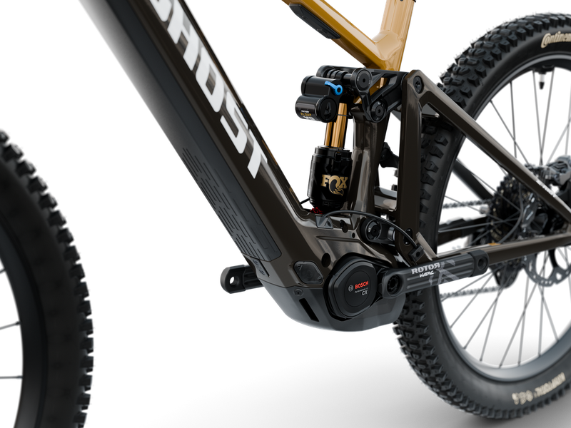 Ghost E-Riot LTD e-MTB, detail 3