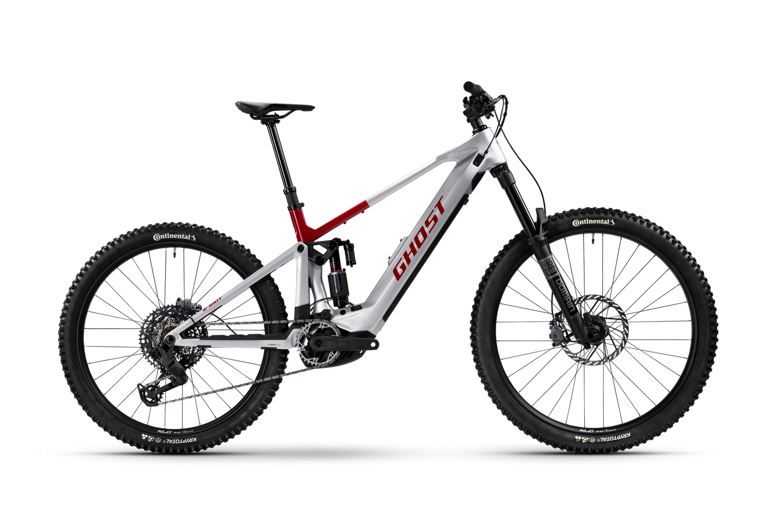 Ghost E-Riot Advanced e-MTB, side view