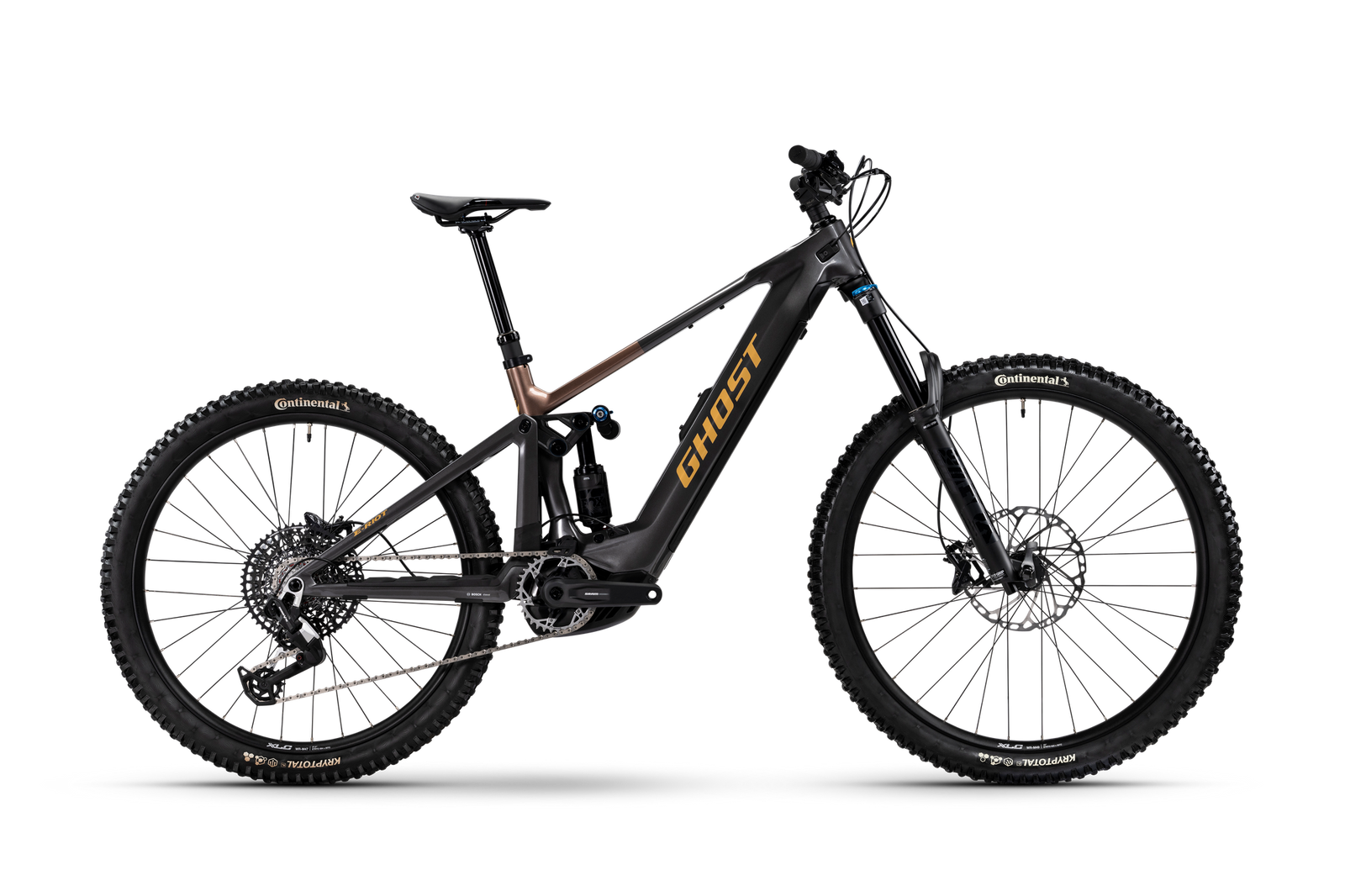 Ghost E-Riot Pro e-MTB, side view