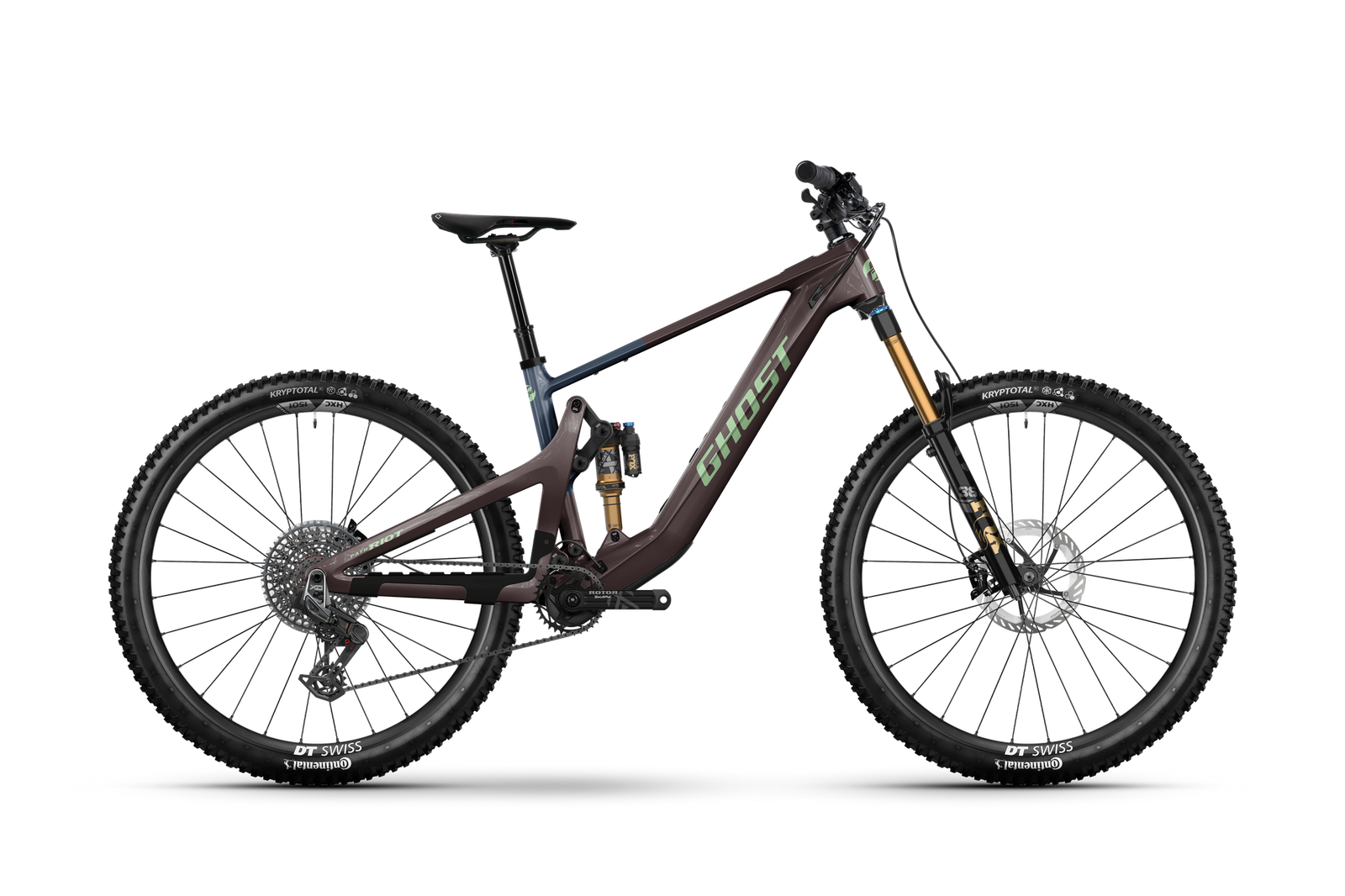 Ghost Path Riot CF LTD e-MTB, side view
