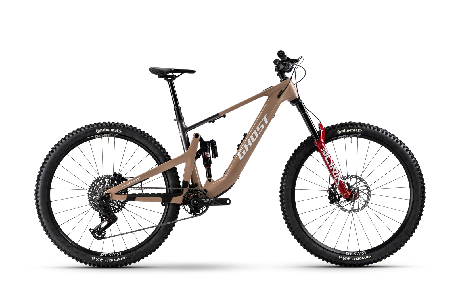 Ghost Path Riot CF Full Party e-MTB, side view