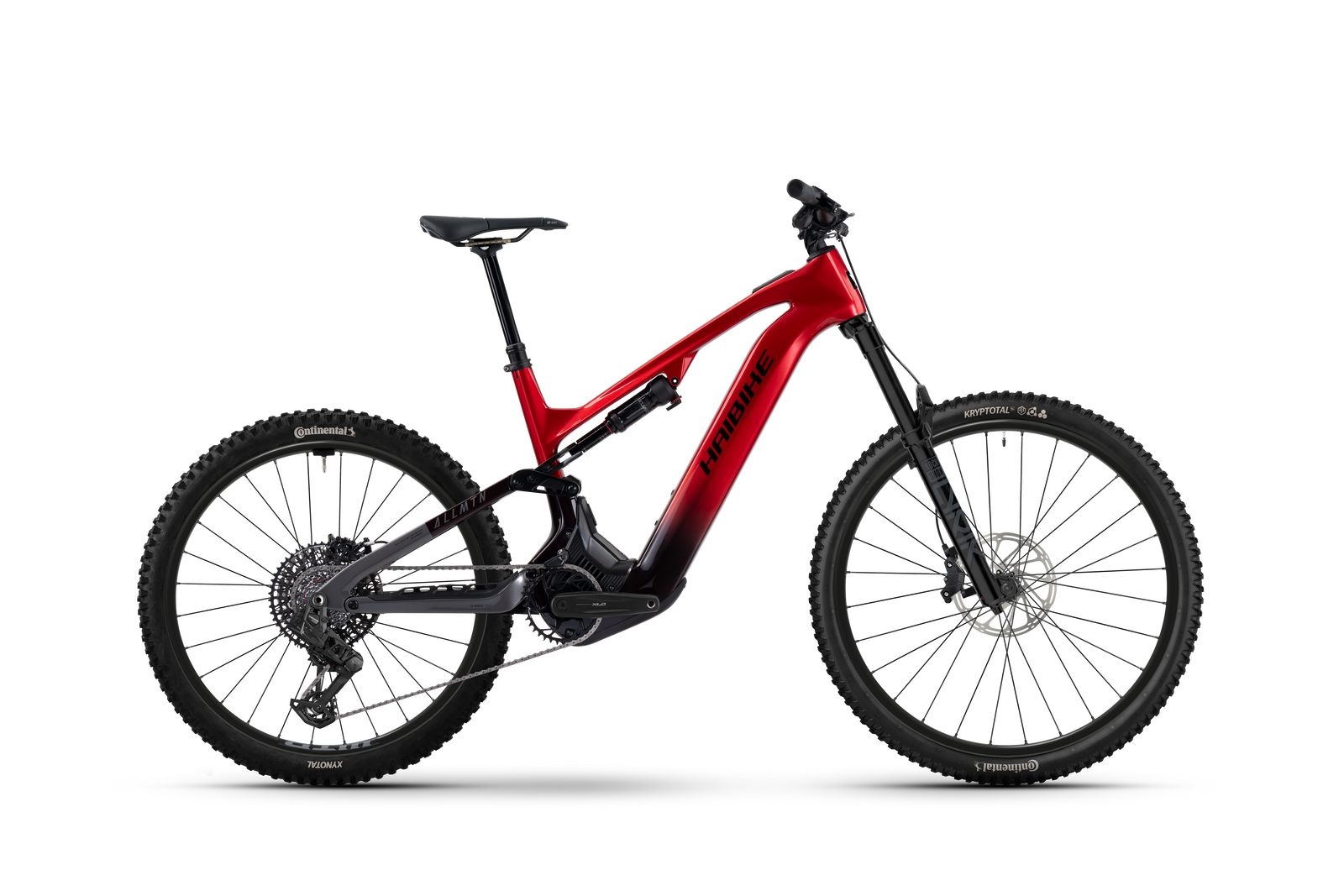 Haibike ALLMTN CF 9 e-MTB, side view