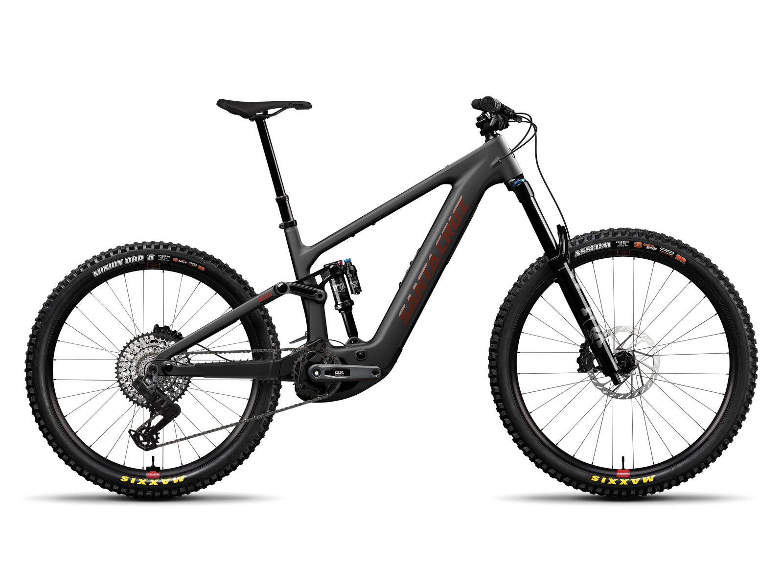 Santa Cruz Bullit GX AXS e-MTB, side view