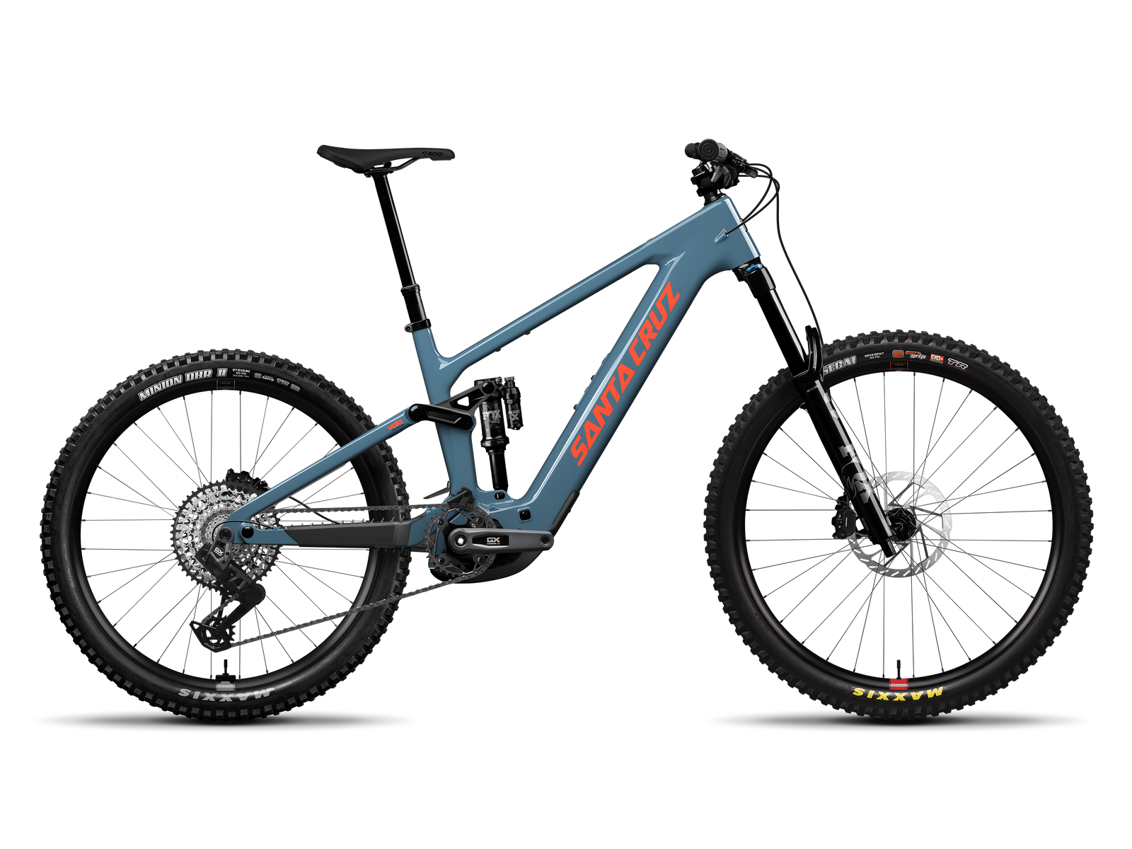 Santa Cruz Vala GX AXS e-MTB, side view