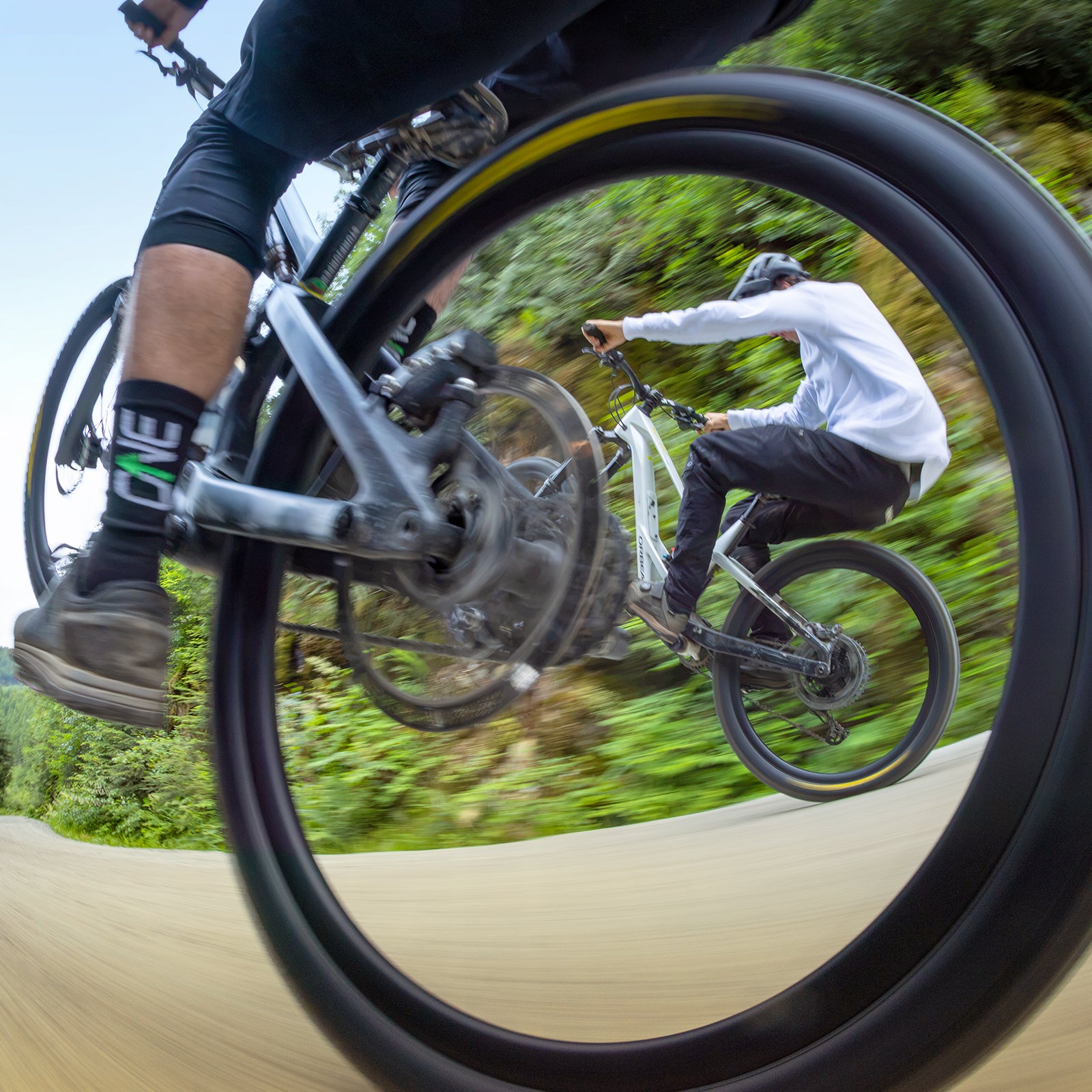OneUp Aluminum Wheelset, detail 1