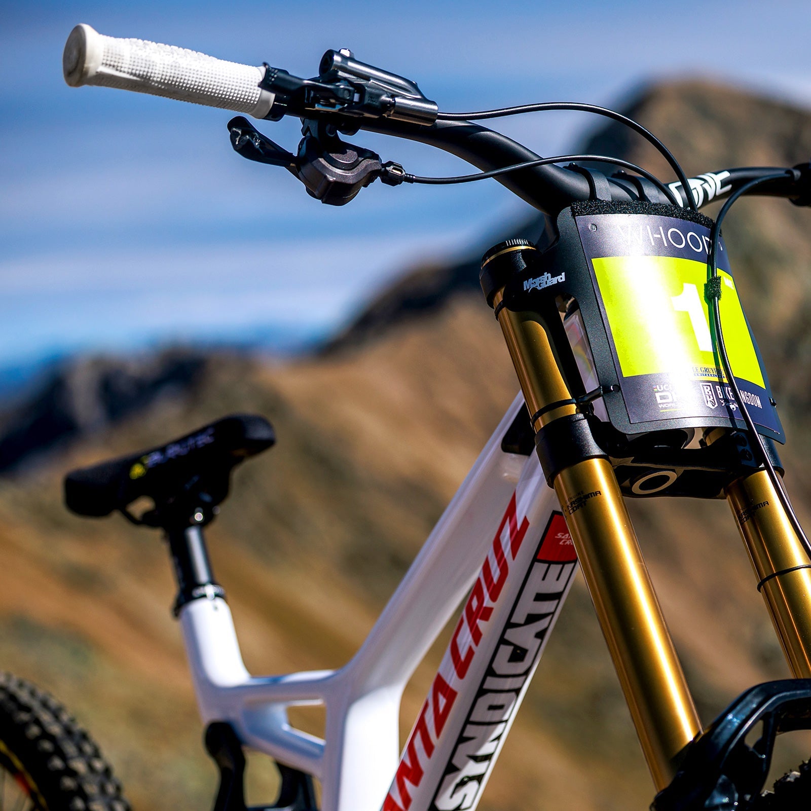 OneUp Goldstone Grips, detail 4