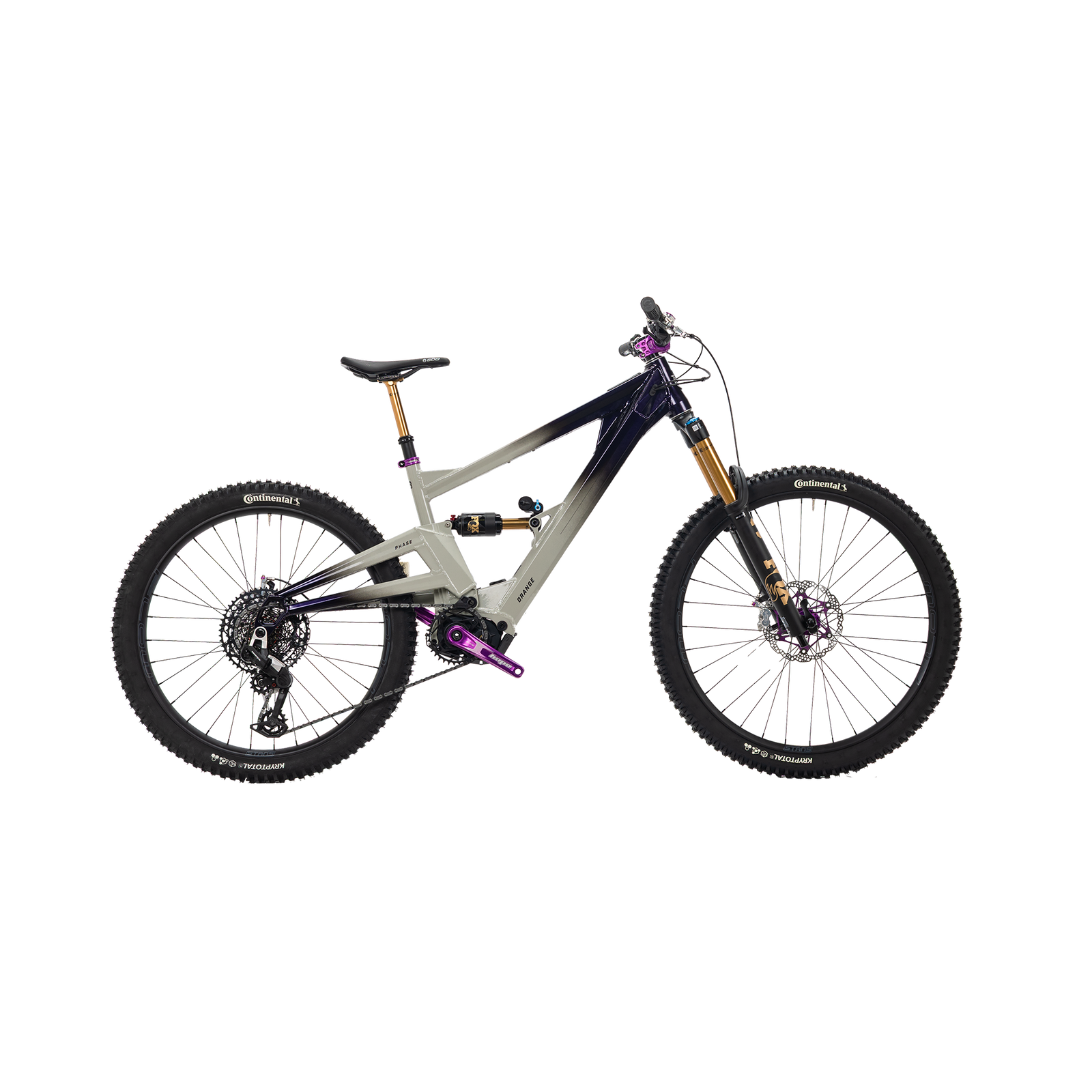 Orange Phase Prestige e-MTB, detail 1