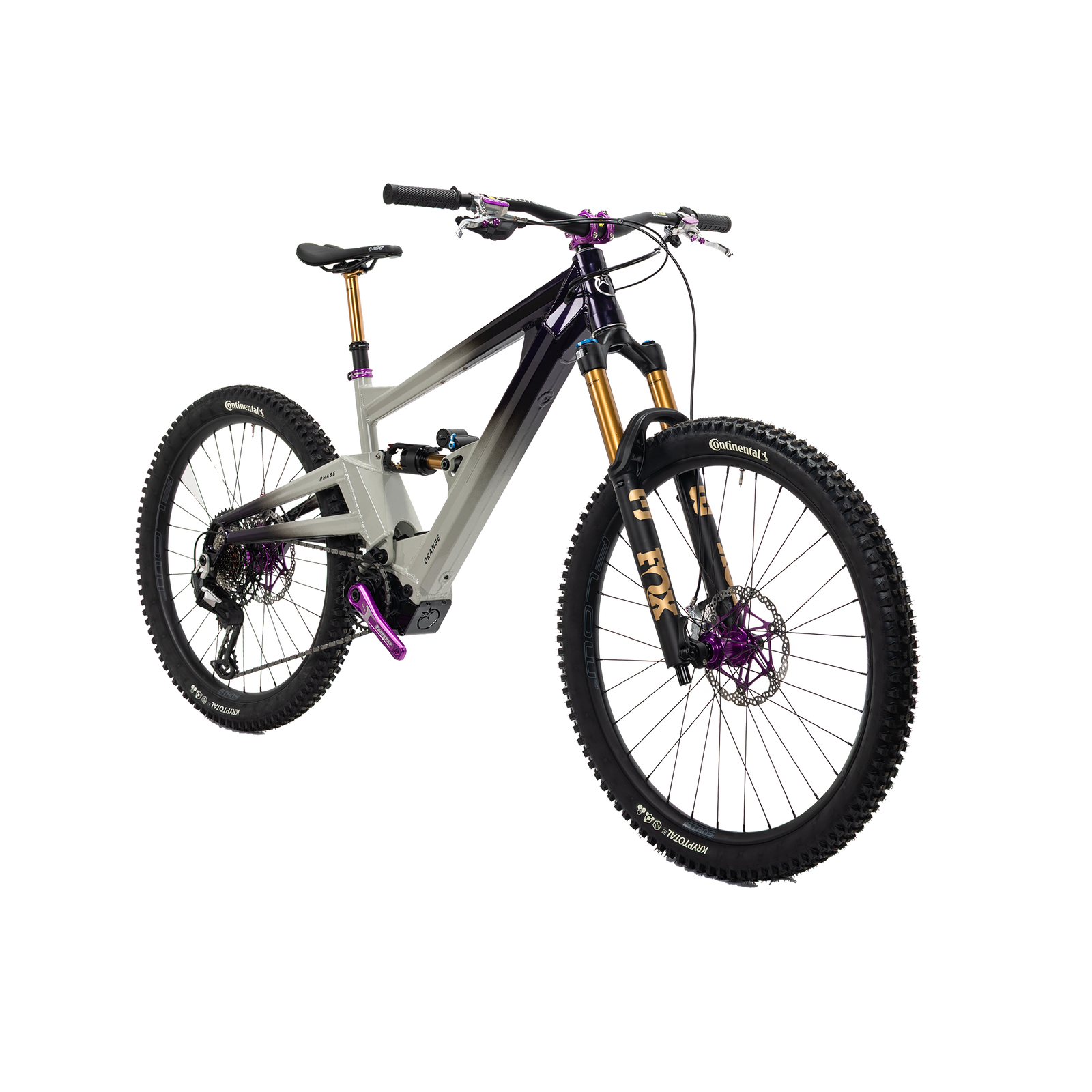 Orange Phase Prestige e-MTB, side view