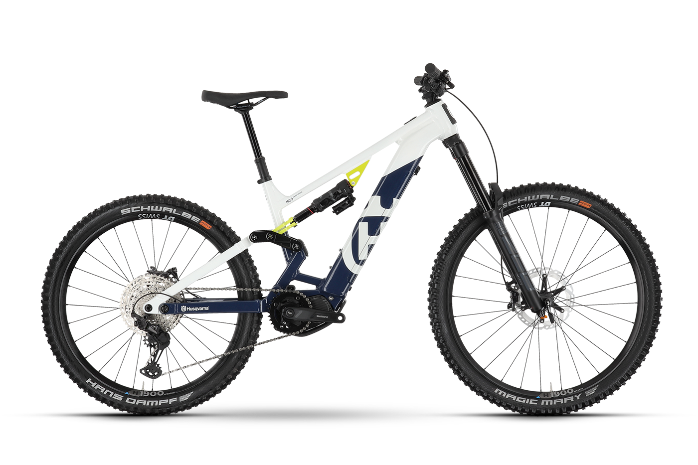Husqvarna Hard Cross HC3 e-MTB, side view