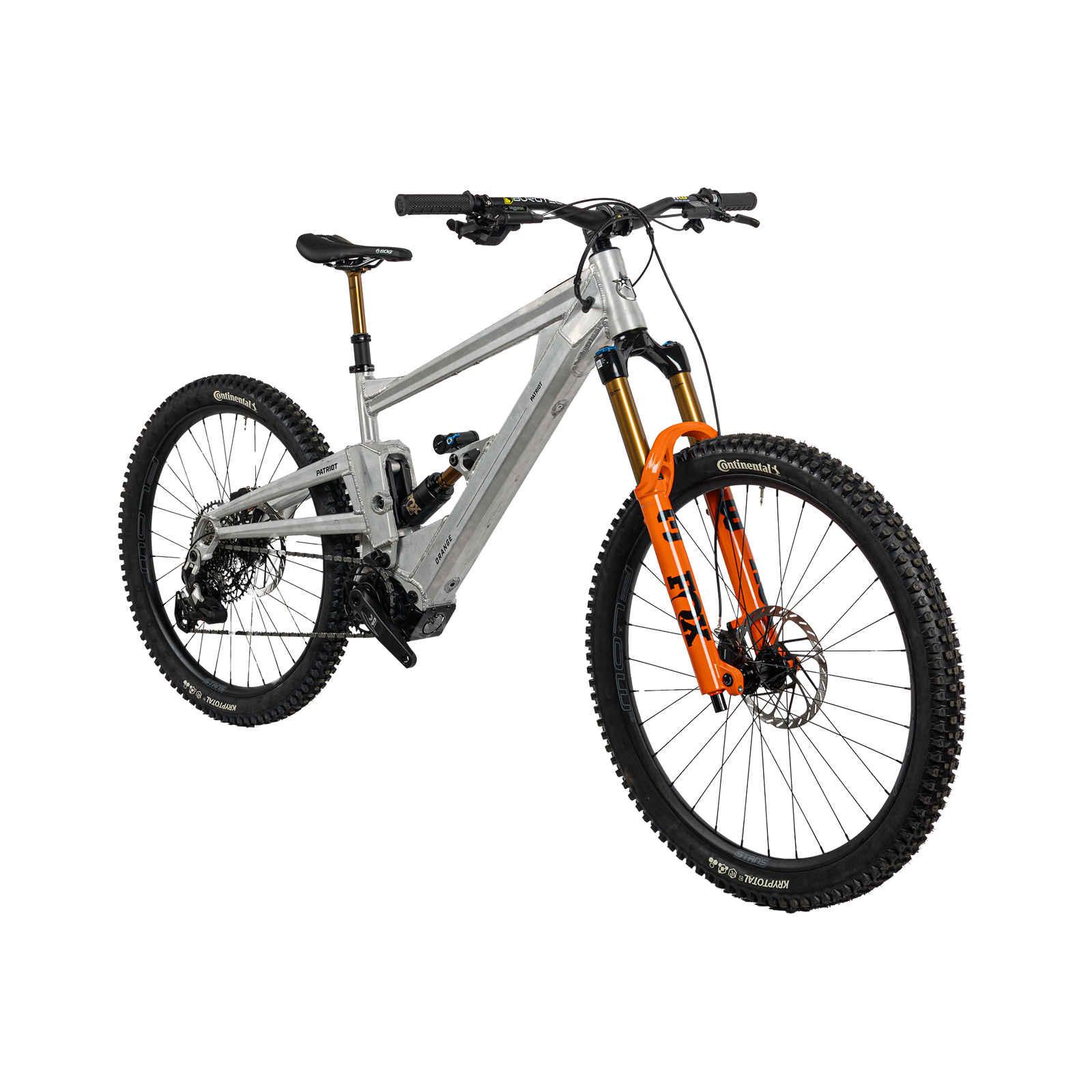 Orange Patriot Avinox e-MTB, side view