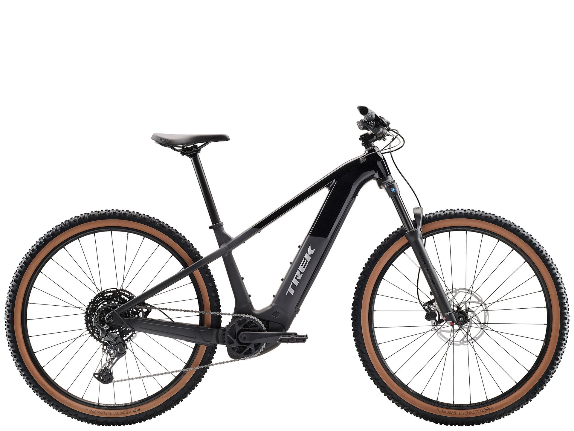 Trek Powerfly+ 4 Gen 5 e-MTB, side view