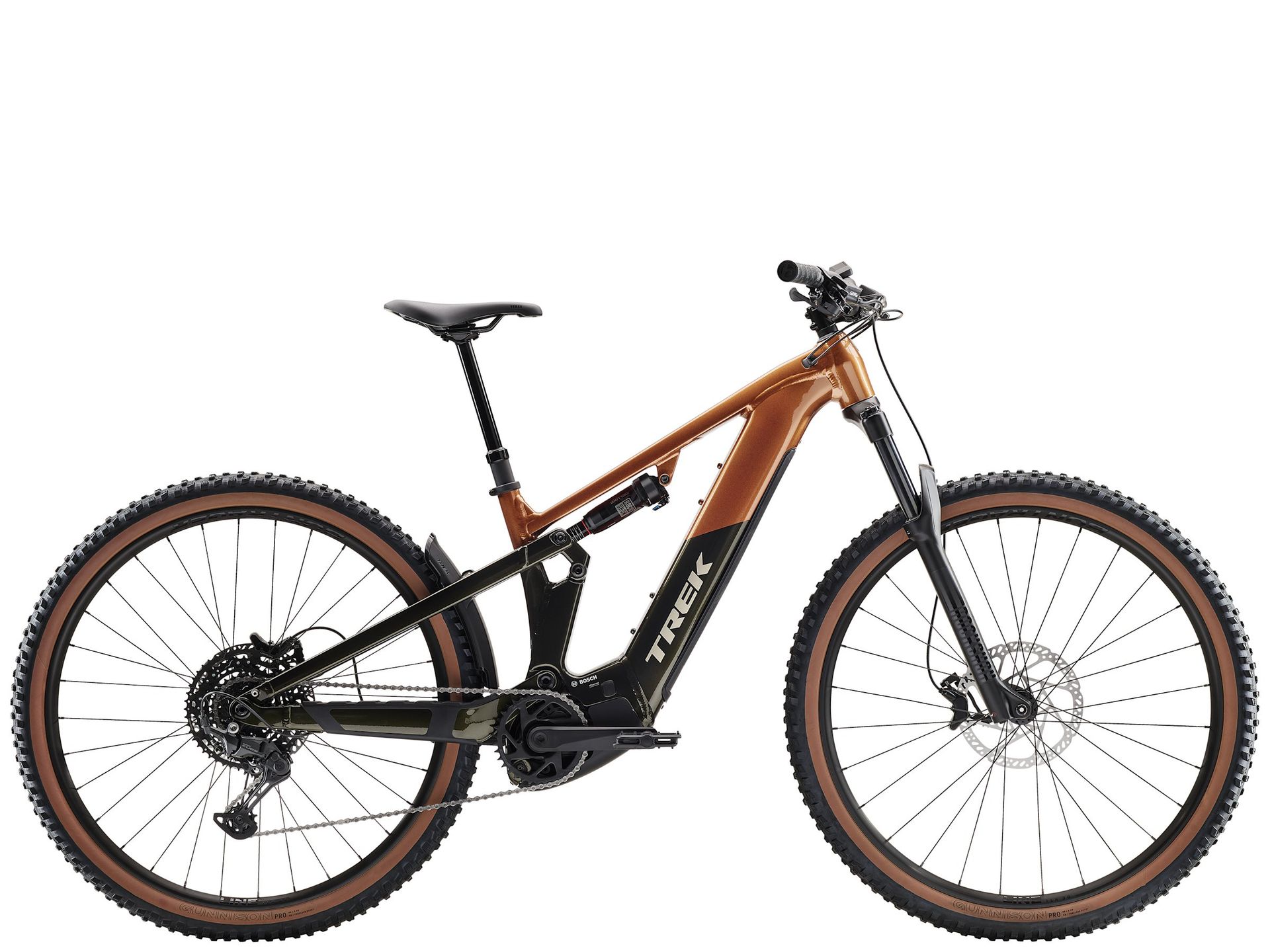 Trek Powerfly+ FS 4 Gen 4 e-MTB, side view