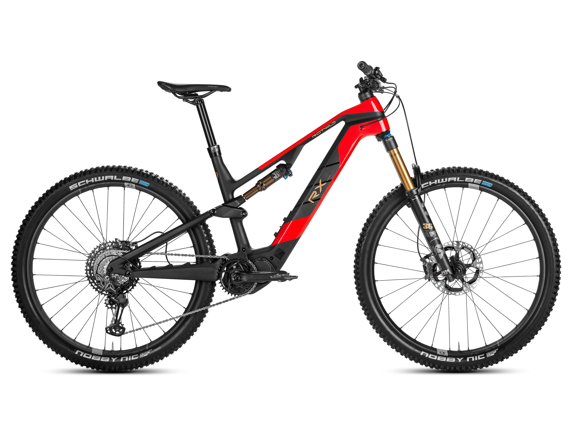 Rotwild R.X375 Ultra e-MTB, side view