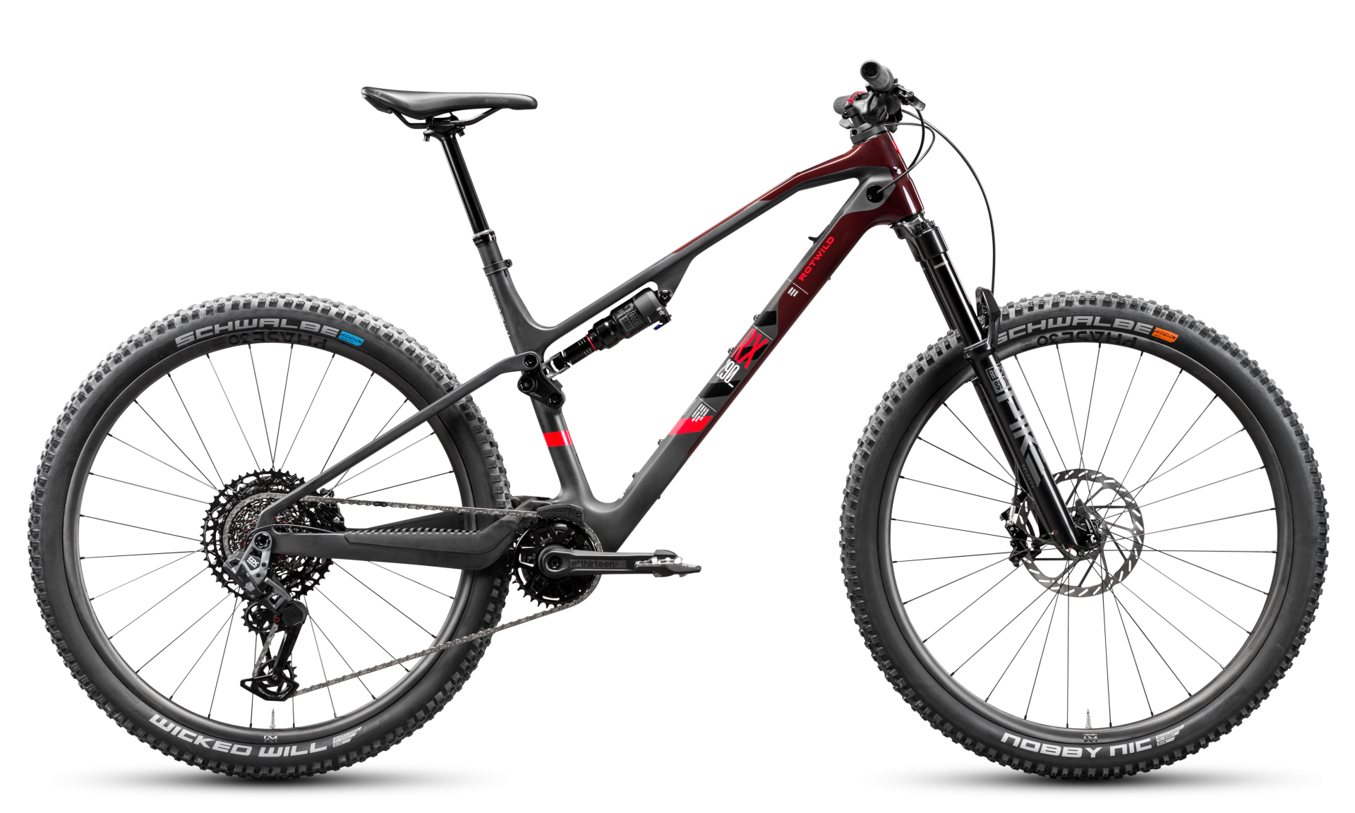 Rotwild R.X290 Pro e-MTB, side view