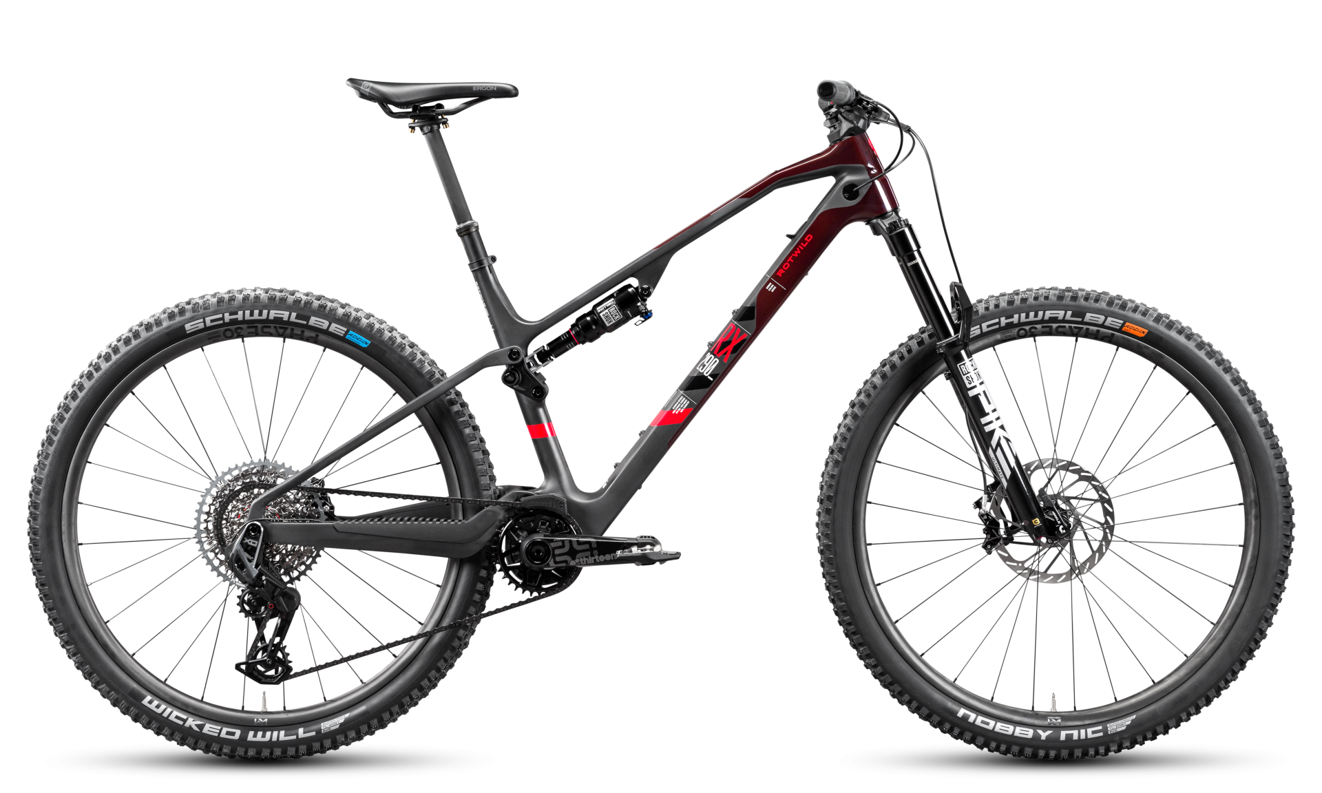Rotwild R.X290 Ultra e-MTB, side view