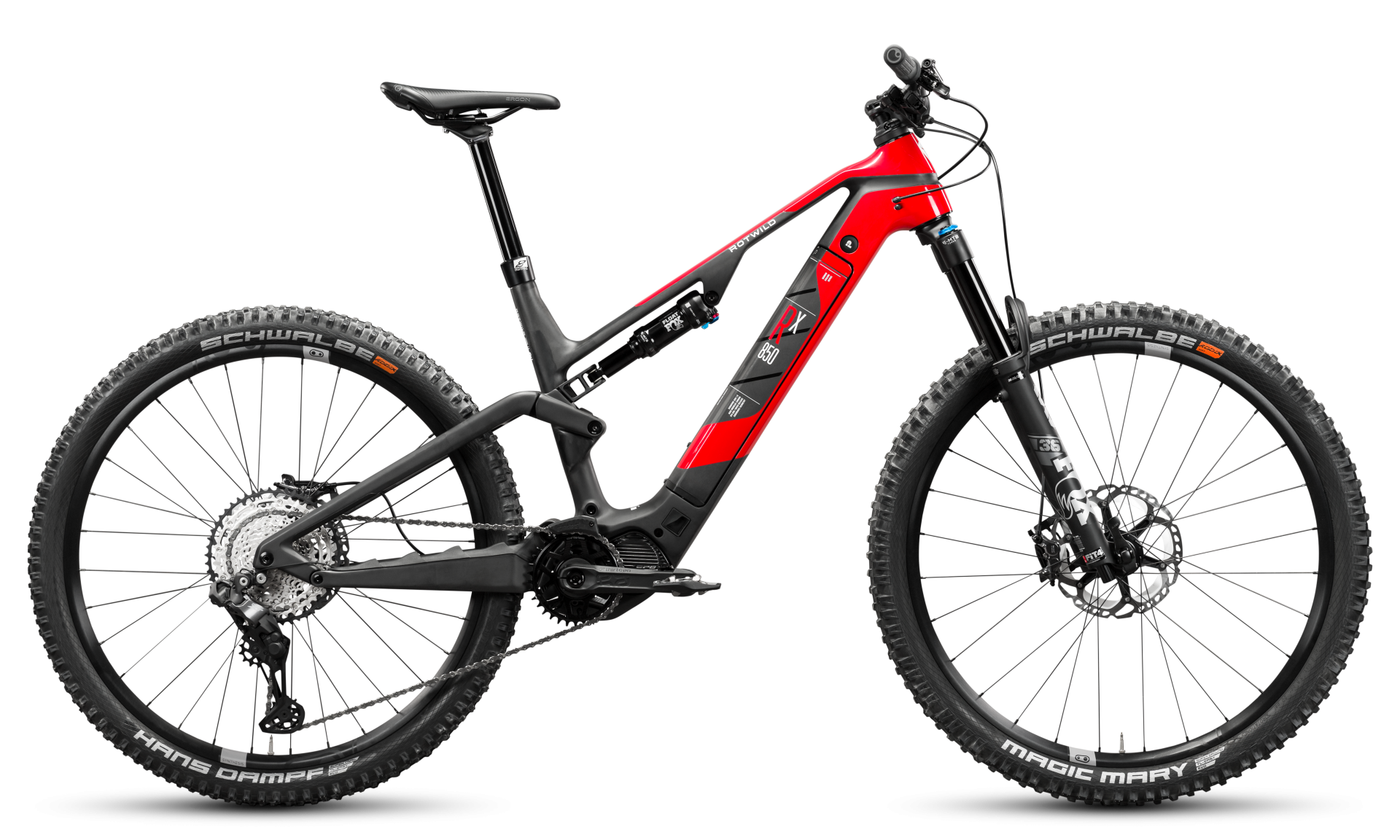 Rotwild R.X850 Pro e-MTB, side view
