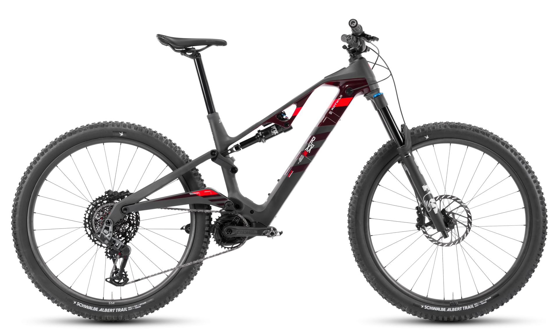 Rotwild R.XX Pro e-MTB, side view