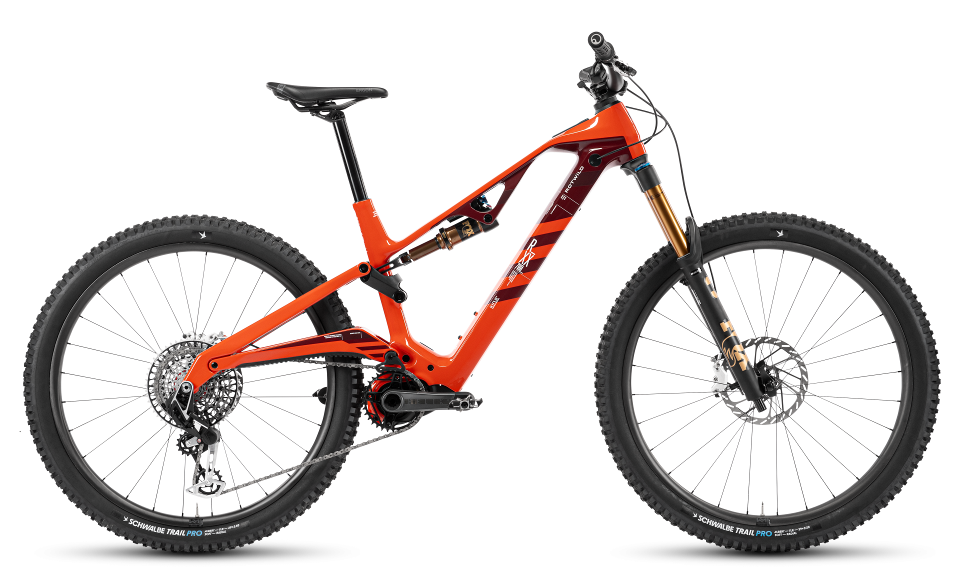 Rotwild R.XX Ultimate e-MTB, side view