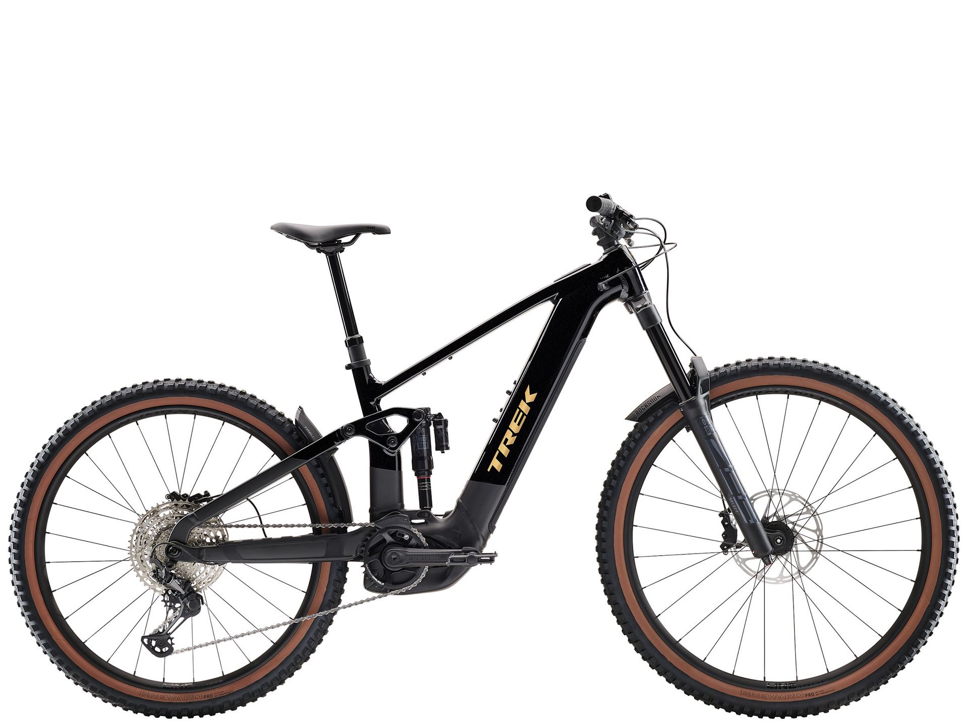 Trek Rail+ 8 Gen 5 e-MTB, side view