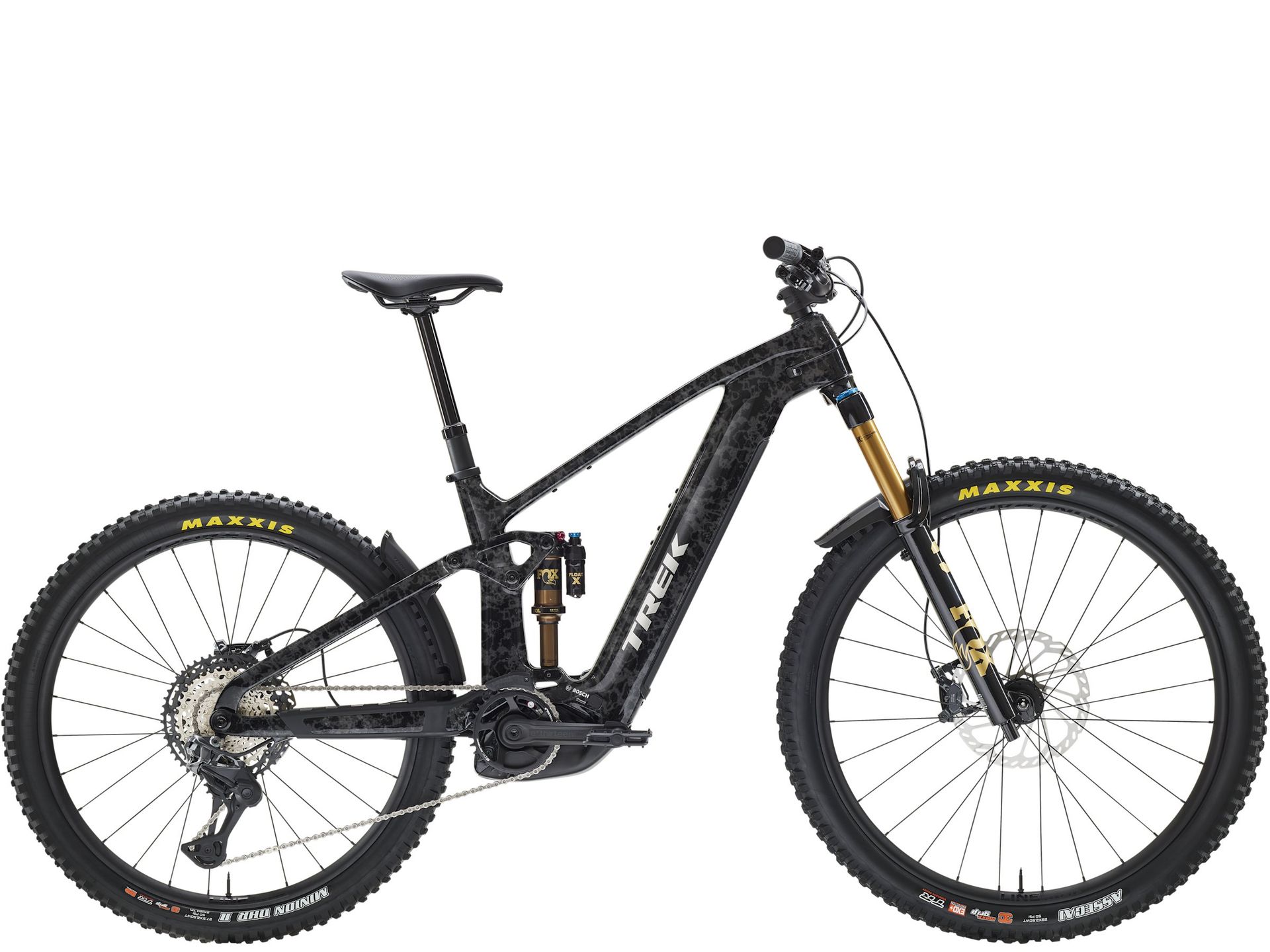 Trek Rail+ 9.8 Gen 5 e-MTB, side view