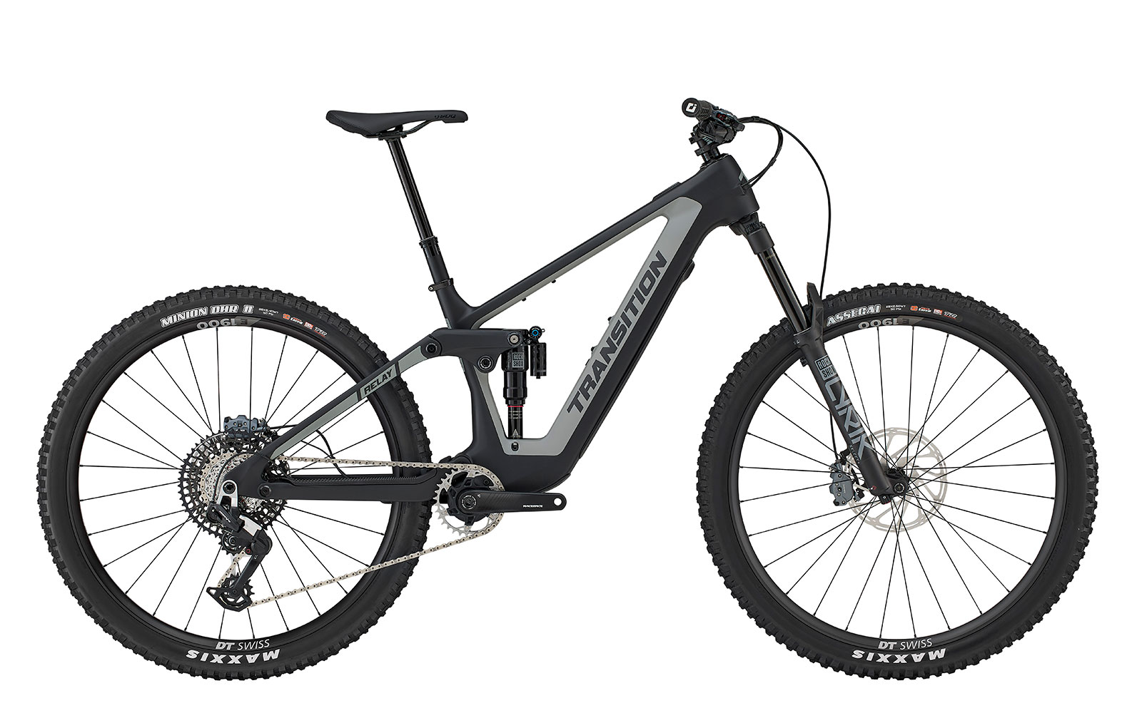 Transition Relay Carbon Eagle 90 e-MTB, side view