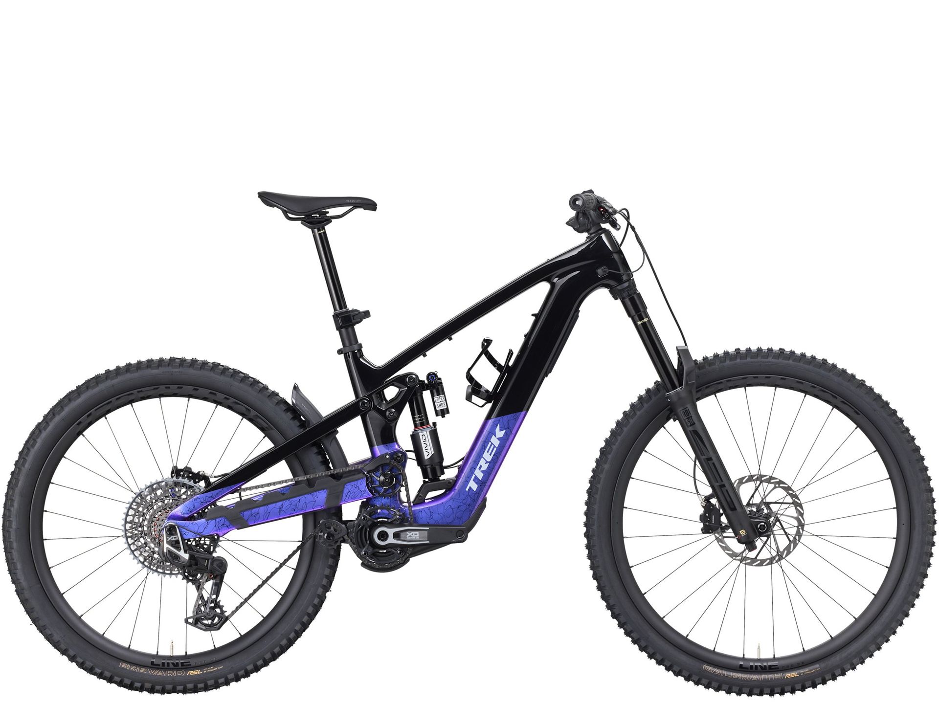 Trek Slash+ 9.9 e-MTB, side view