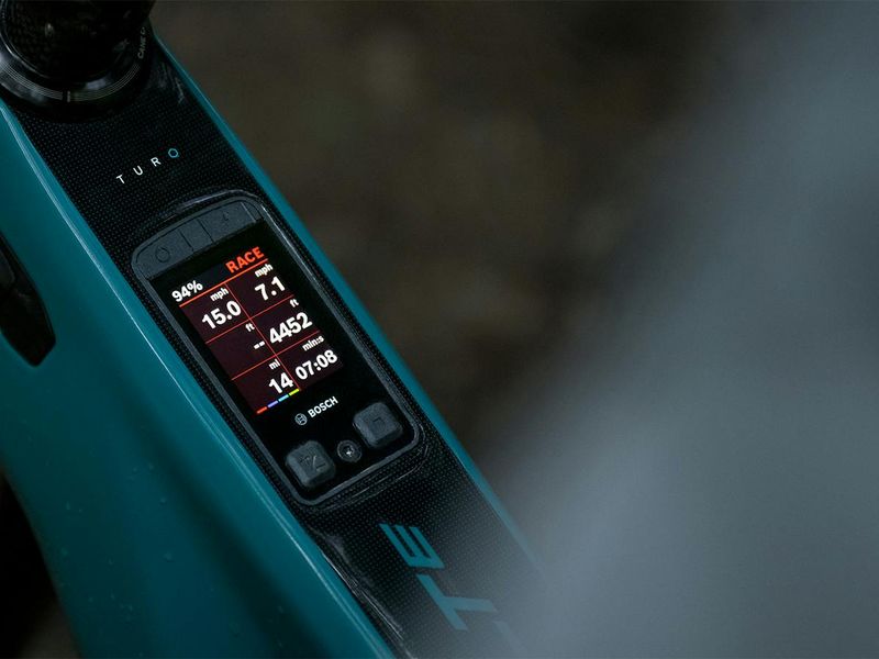Yeti LTe 90 e-MTB, display 5