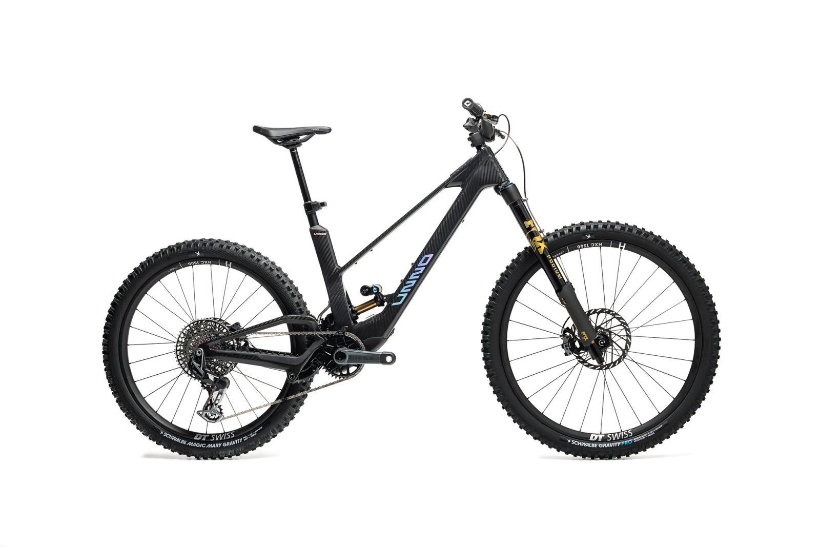 UNNO Mith Factory e-MTB, side view