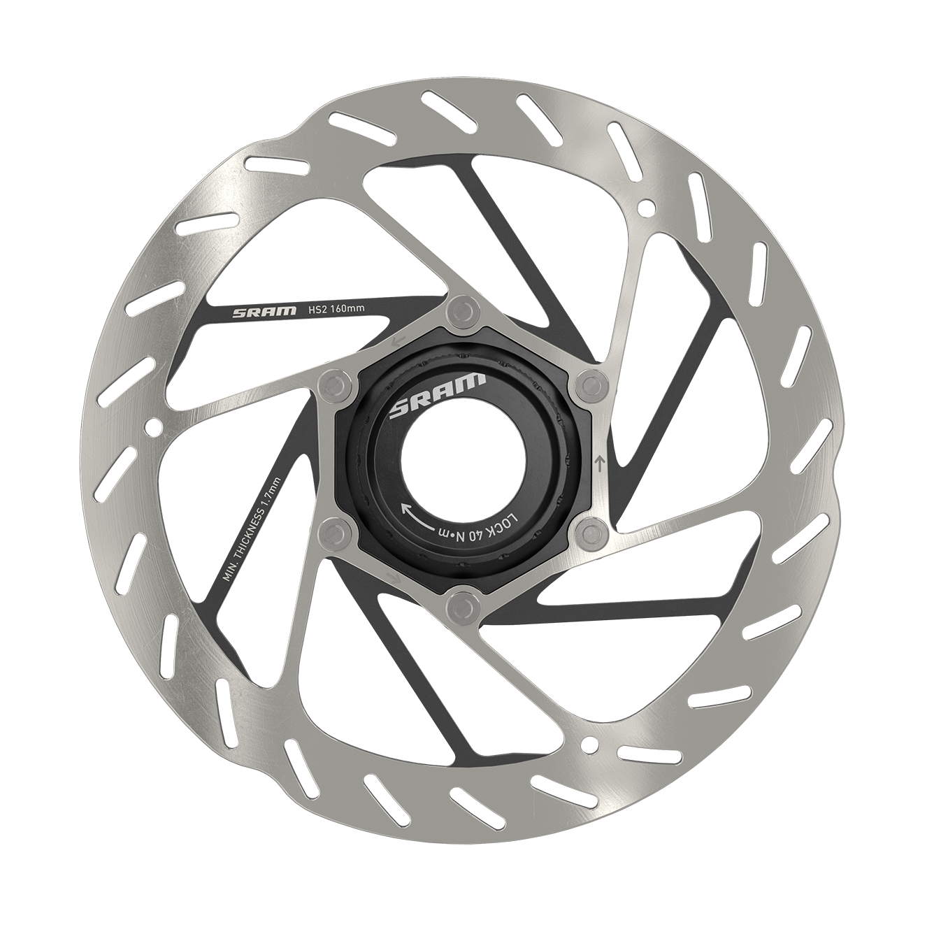 SRAM HS2 Rotor, detail 3