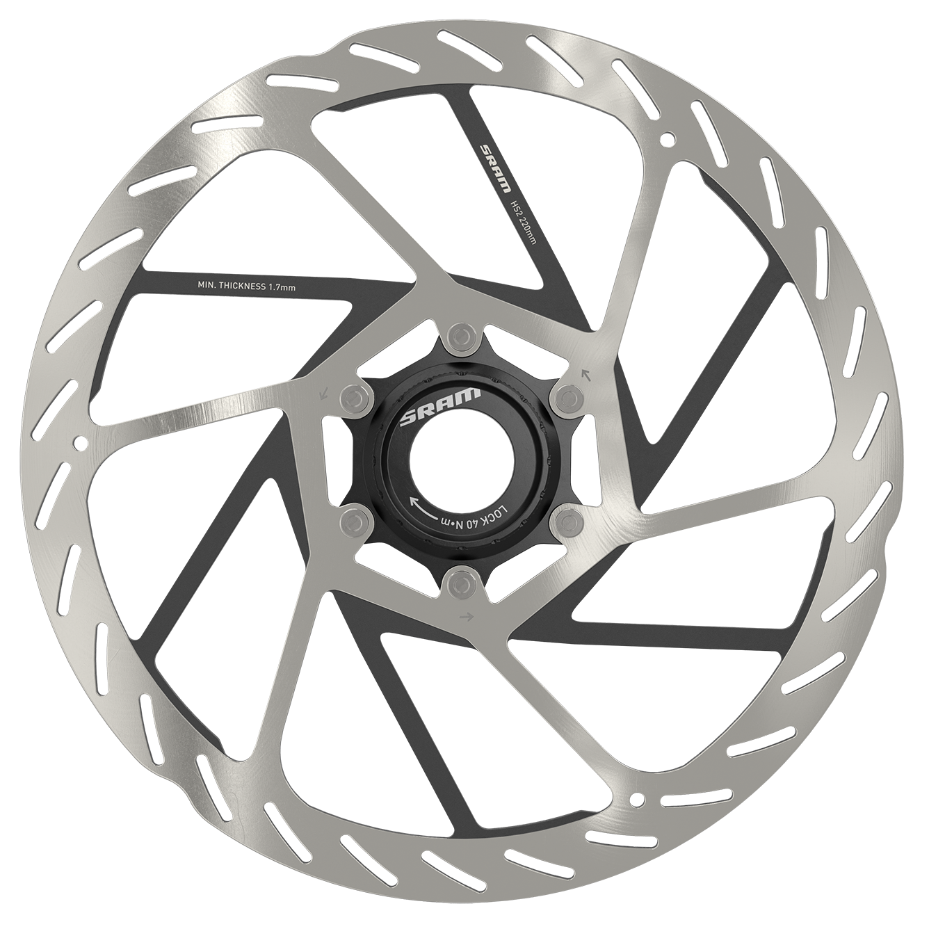 SRAM HS2 Rotor, detail 1