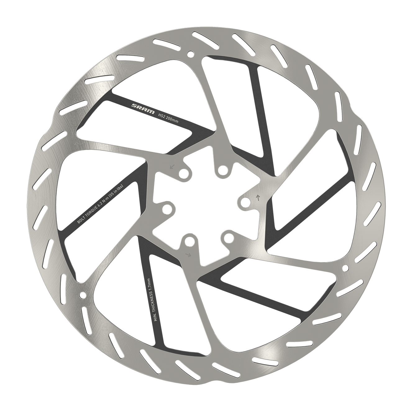 SRAM HS2 Rotor, detail 6