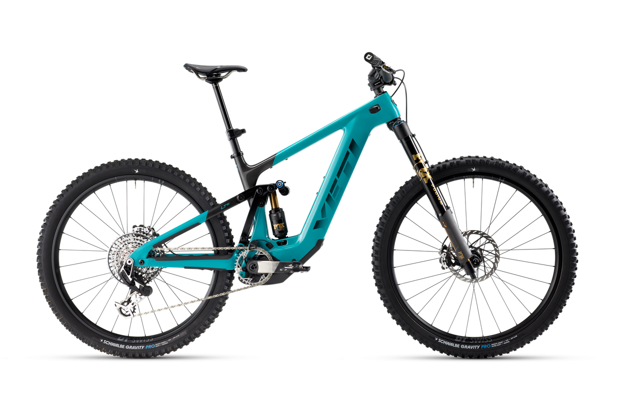 Yeti LTe XX AXS e-MTB, side view