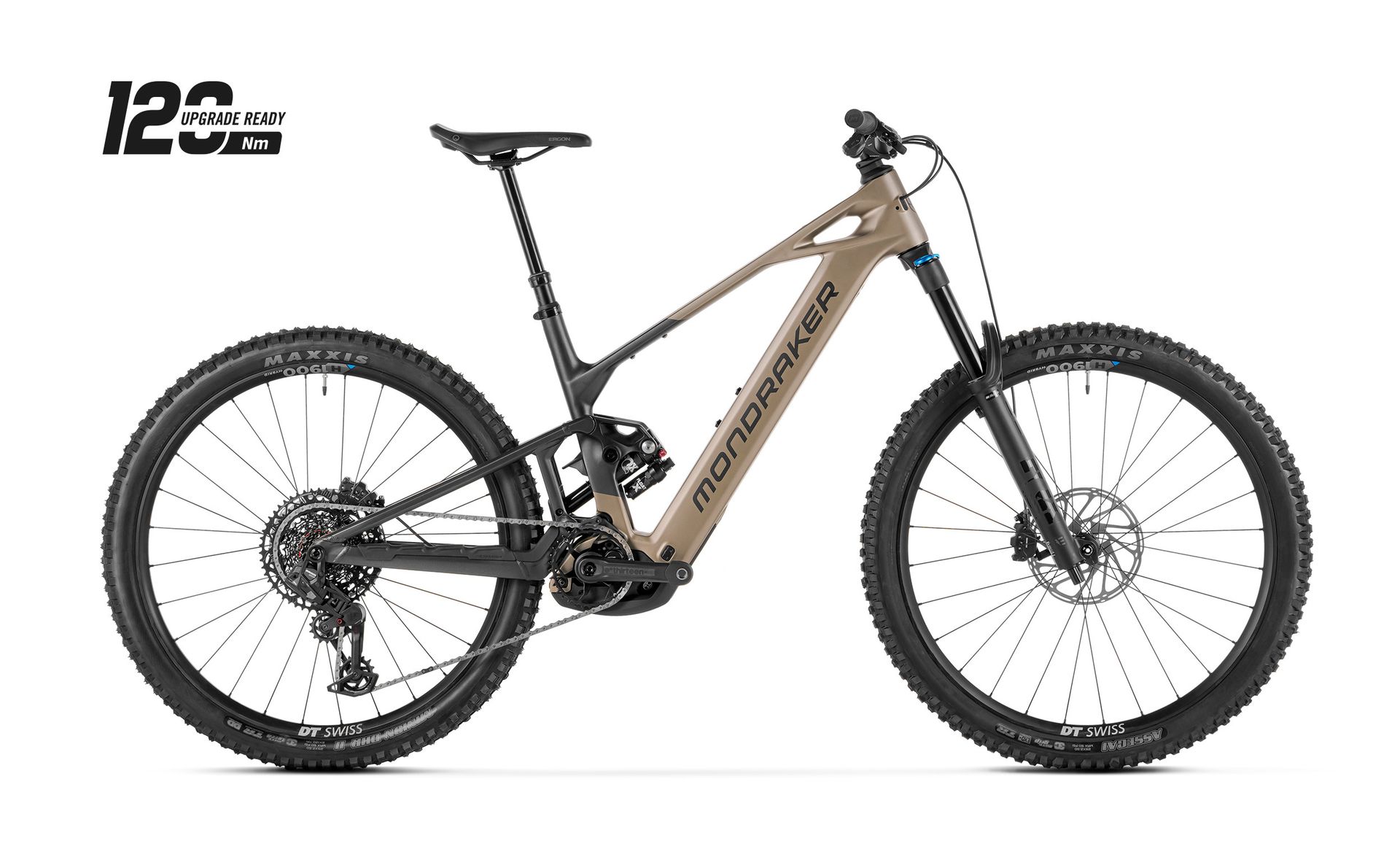 Mondraker Crafty Carbon R e-MTB, second colourway, side view