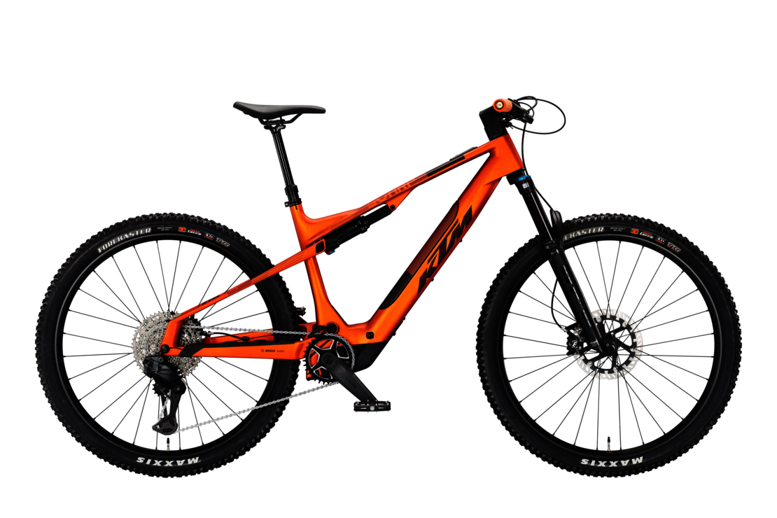 KTM Macina Scarp SX Master Di2 e-MTB, side view