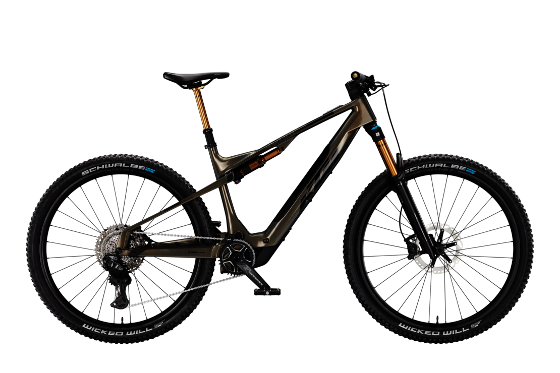 KTM Macina Scarp SX Prestige Di2 e-MTB, side view