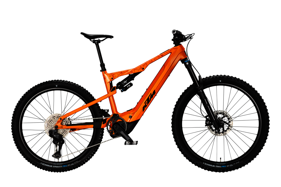 KTM Macina Kapoho Master CX-R Di2 e-MTB, side view