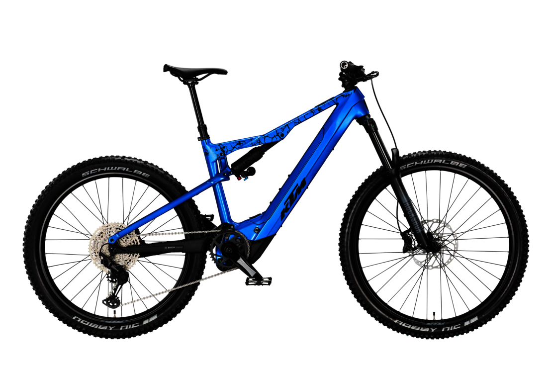 KTM Macina Kapoho Elite CX-R e-MTB, side view