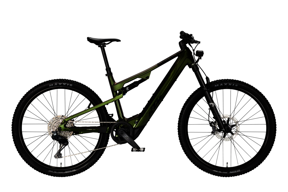 KTM Macina Chacana Prime L Di2 e-MTB, side view