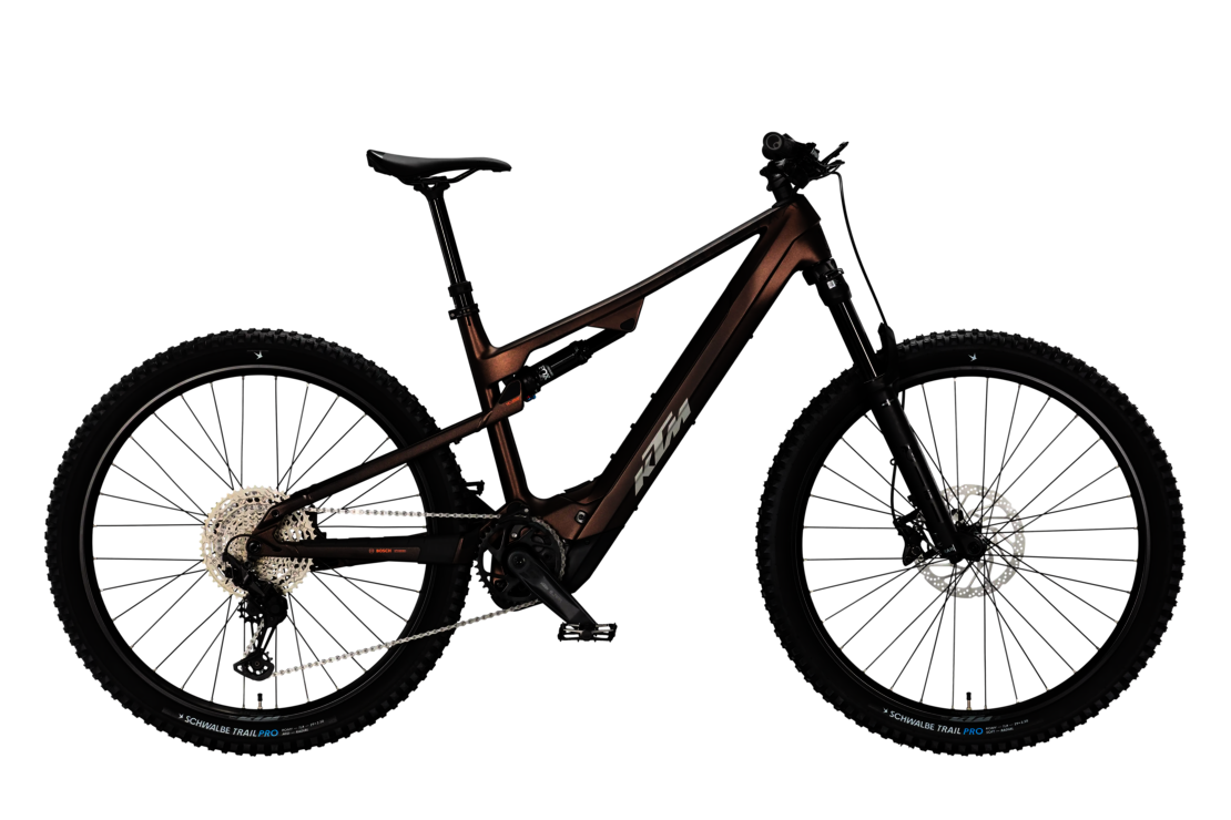 KTM Macina Lycan Master CX-R e-MTB, side view