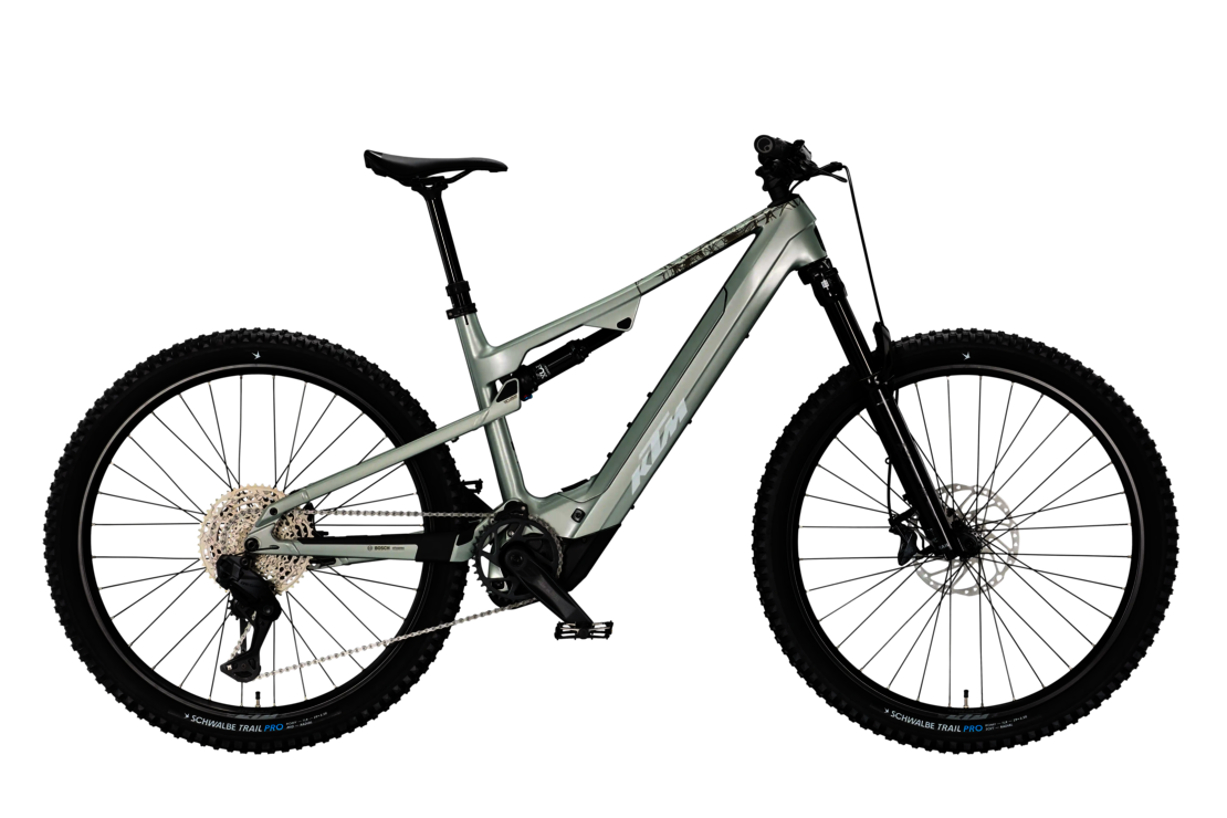 KTM Macina Lycan Master CX-R Di2 e-MTB, side view