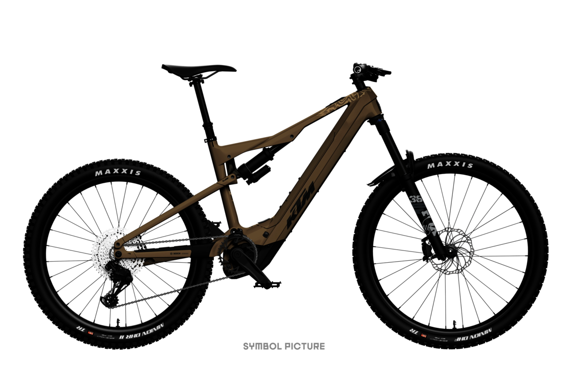 KTM Macina Prowler Master CX-R e-MTB, side view