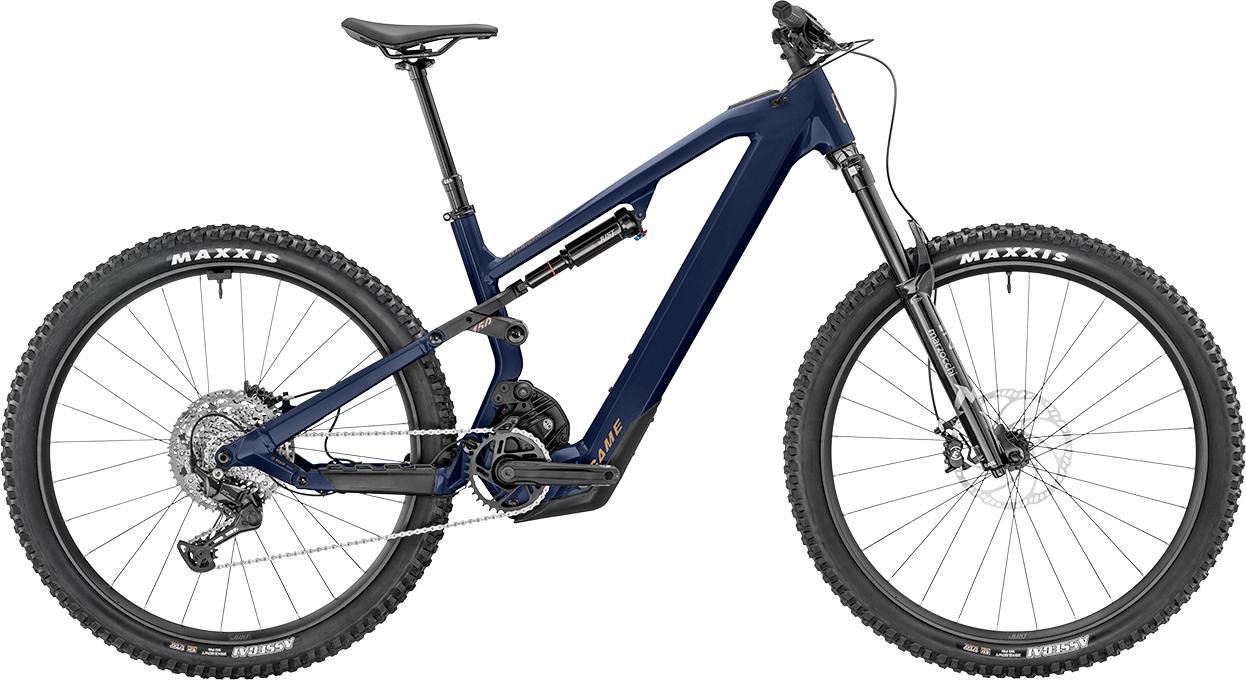 Moustache Game 150.5 e-MTB, side view