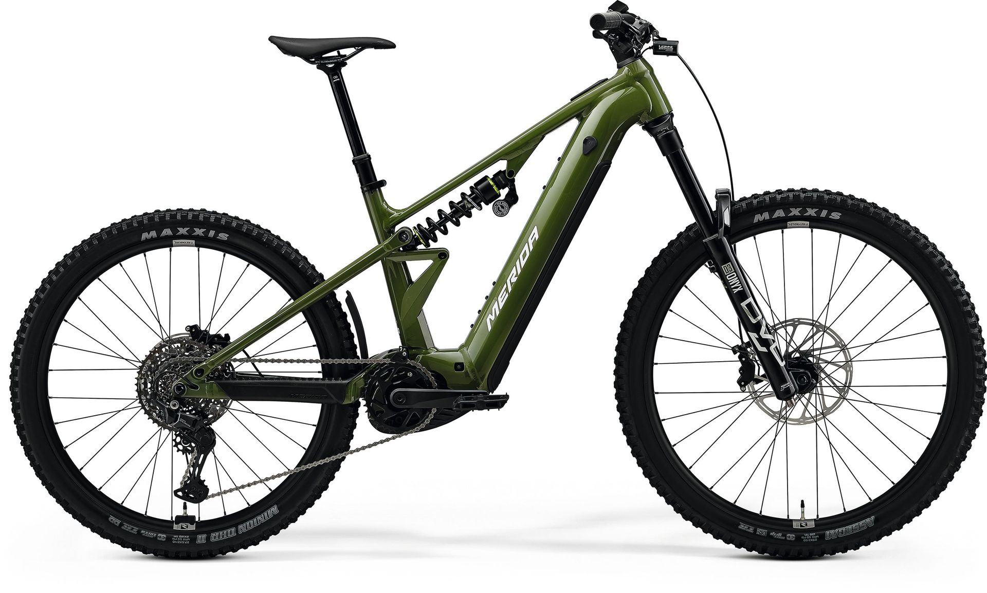 Merida eONE-EIGHTY FR 600 e-MTB, side view