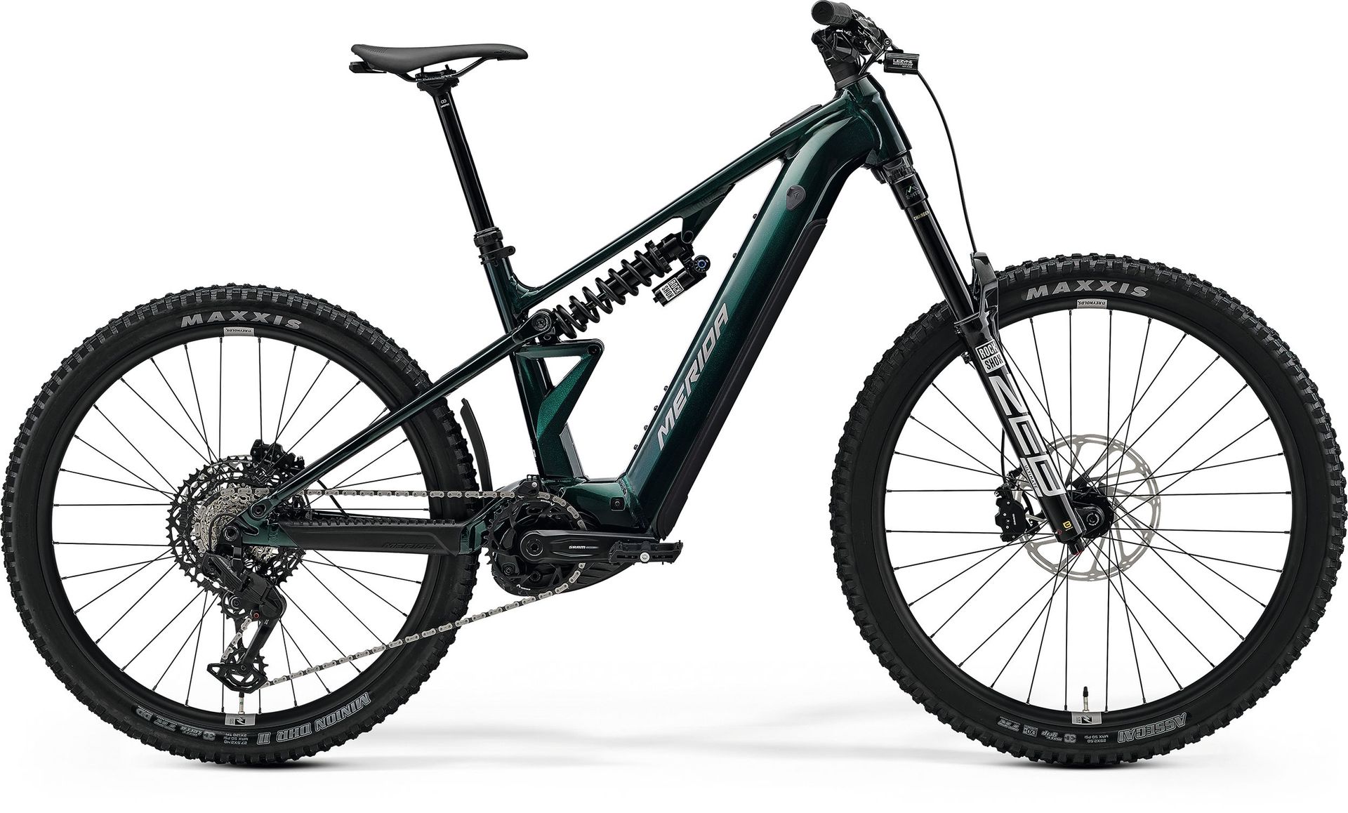 Merida eONE-EIGHTY FR 800 e-MTB, side view