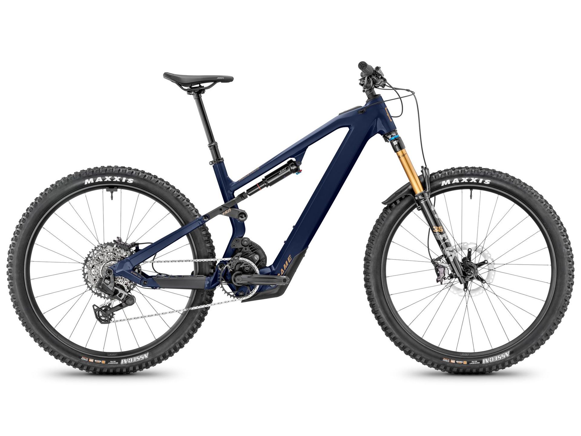Moustache Game 150.8 e-MTB, side view