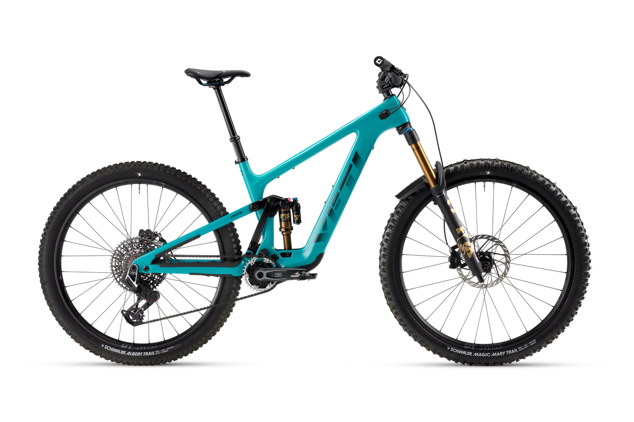 Yeti MTe X0 AXS e-MTB, side view