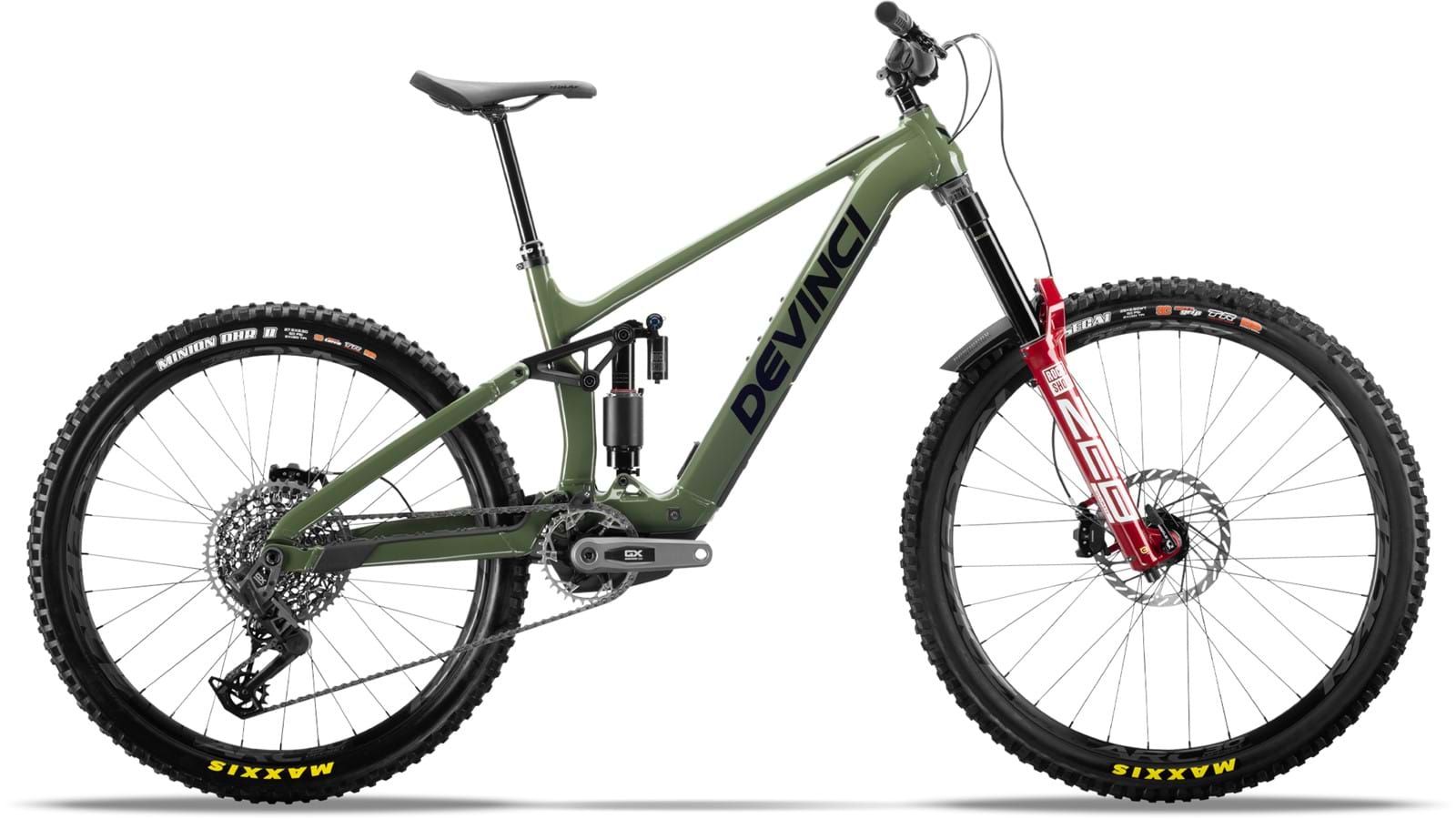 Devinci E-Spartan Lite GX AXS 12s e-MTB, side view