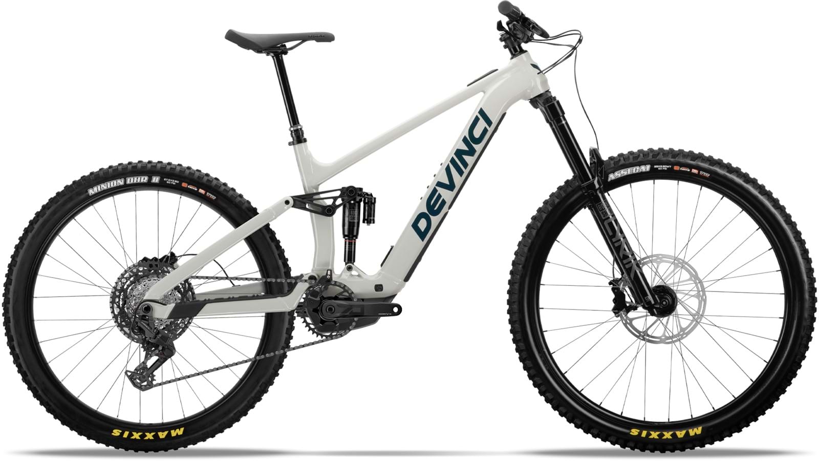 Devinci E-Troy Lite Eagle 70 12s e-MTB, side view