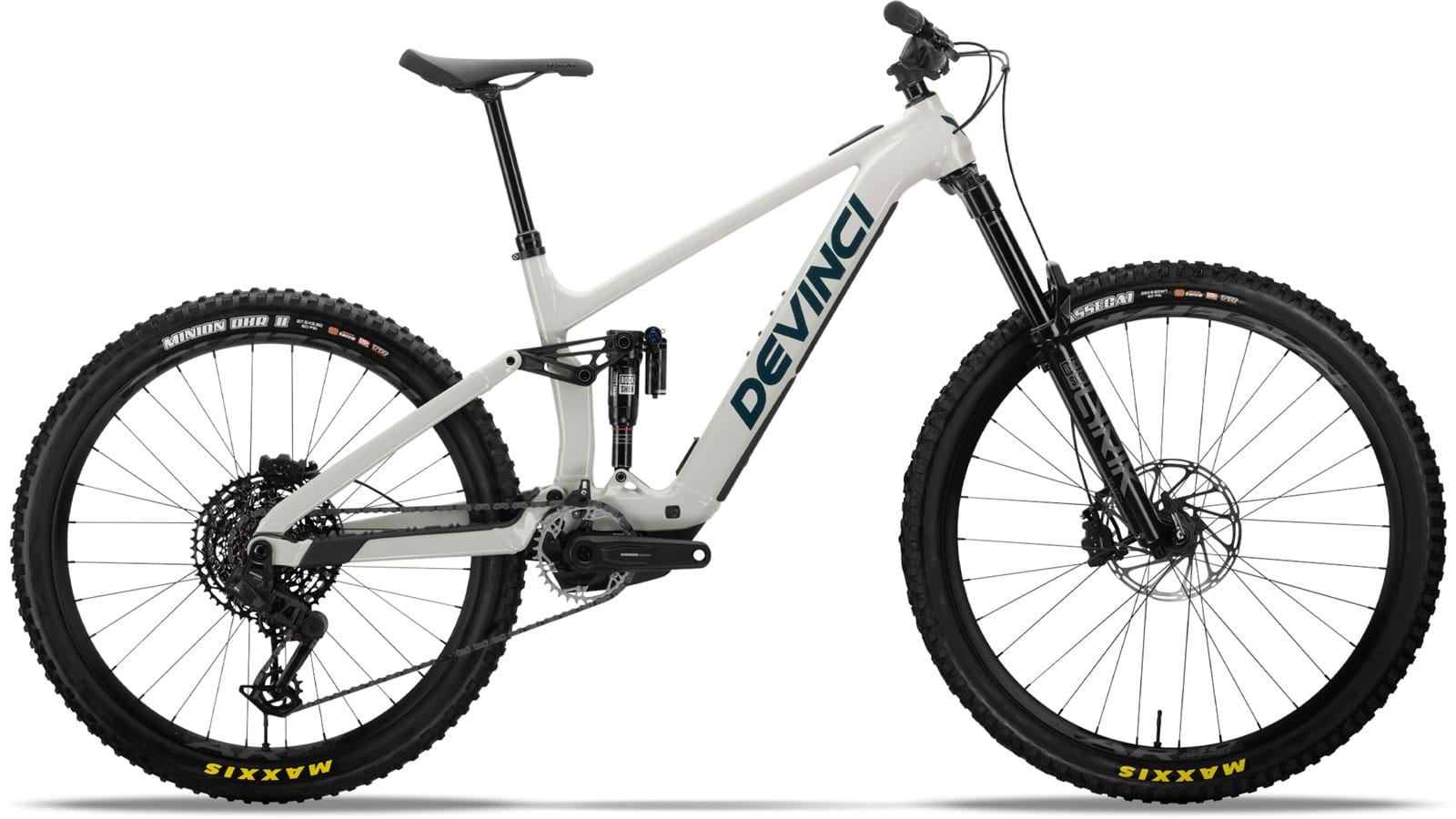 Devinci E-Troy Lite S1000 AXS 12s e-MTB, side view
